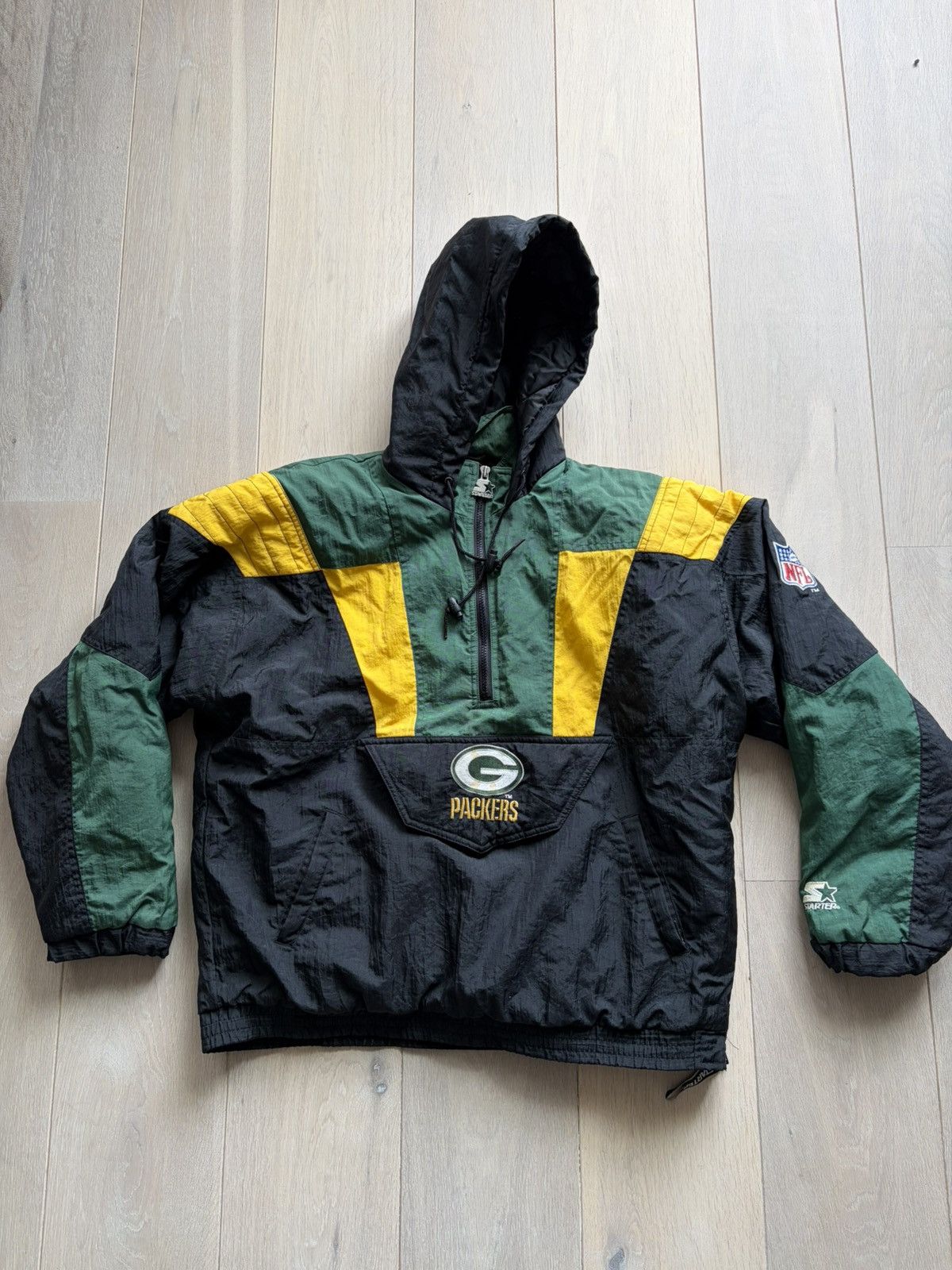 Starter Starter NFL Green Bay Packers Jacket Vintage 90s Size M Size US M / EU 48-50 / 2 - 1 Thumbnail