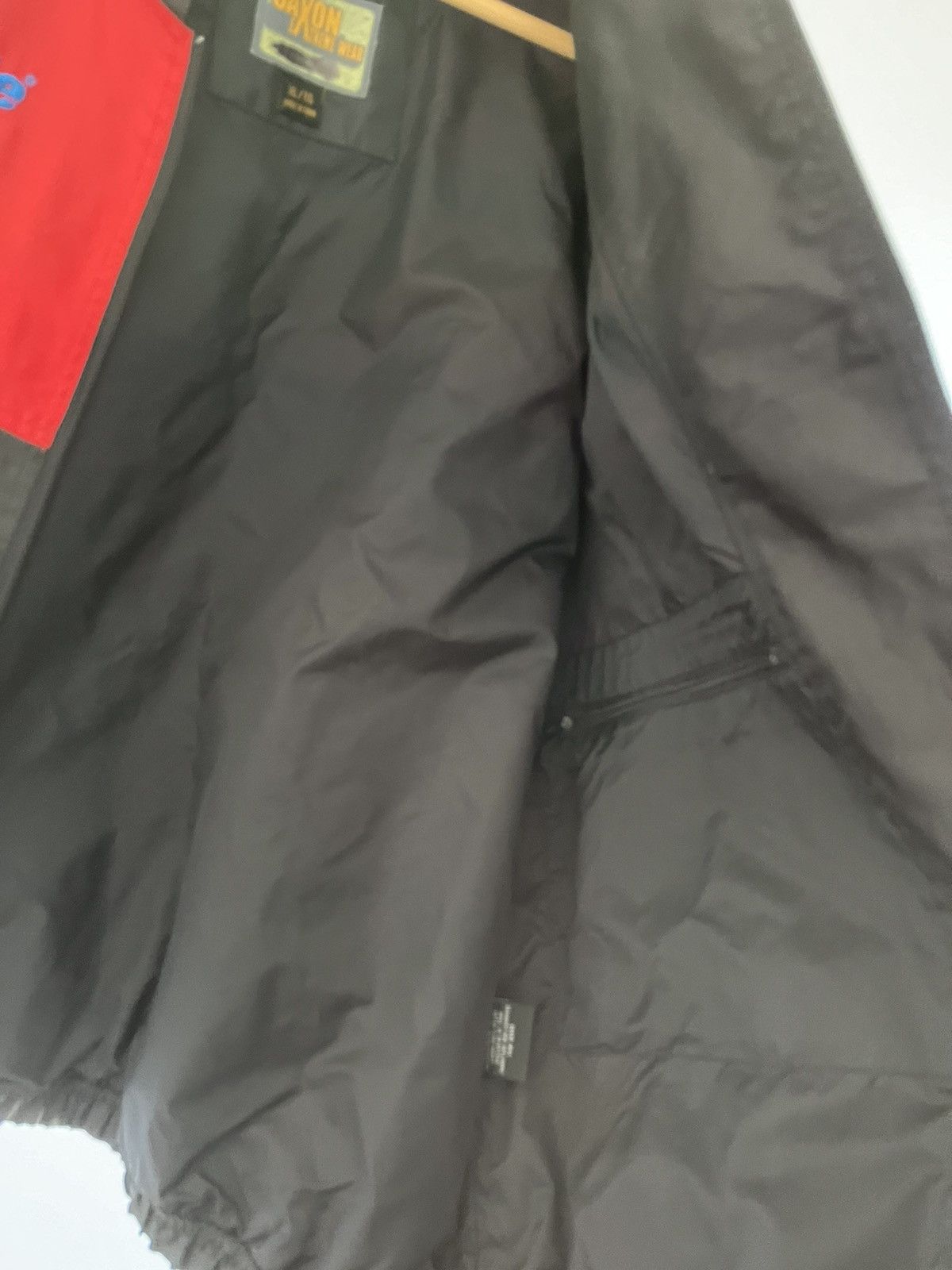 Vintage Vintage Y2K Saxon Racing Moto Patched Nylon Jacket Size US XL / EU 56 / 4 - 13 Thumbnail