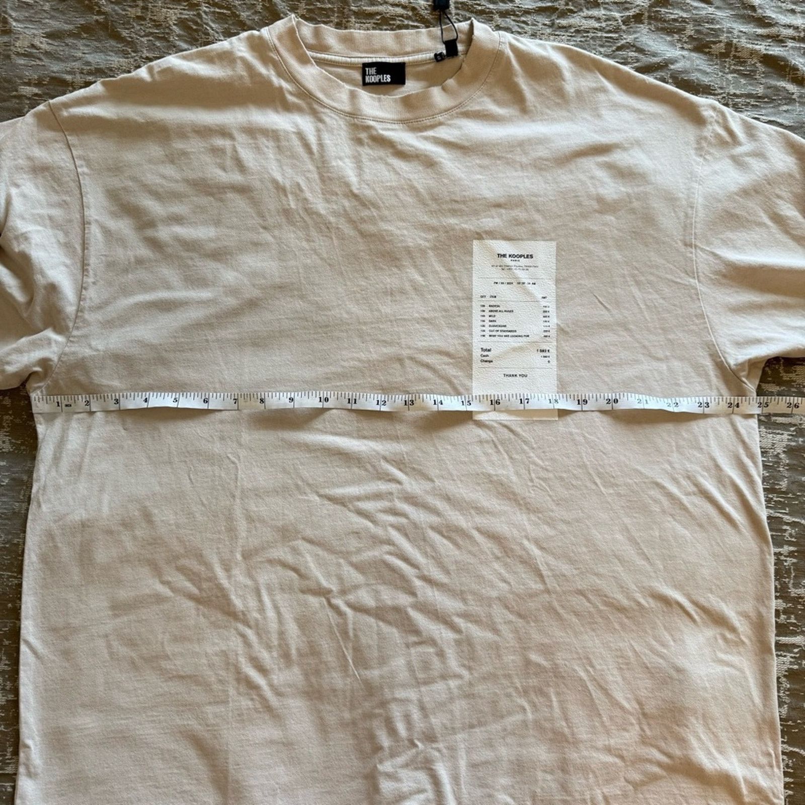 The Kooples New! The Kooples Light Pink Short Sleeve Tee, Size L Size US L / EU 52-54 / 3 - 6 Thumbnail