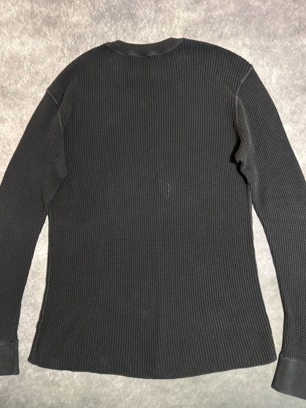 Alexander Wang Alexander Wang Thermal Longsleeve Waffle Knit Shirt Small OS Size US L / EU 52-54 / 3 - 10 Thumbnail