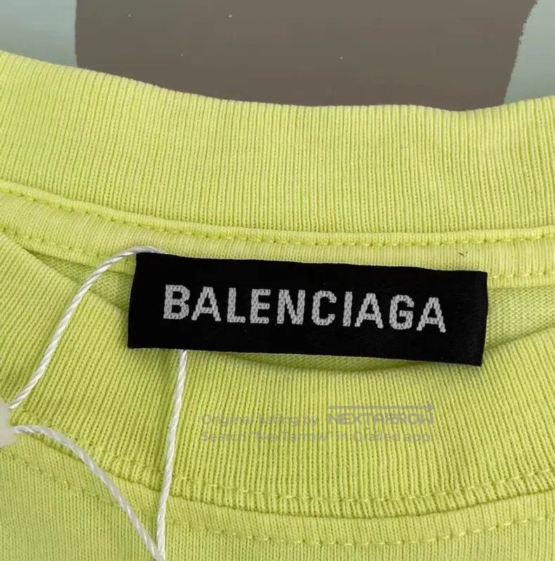 Balenciaga Balenciaga Fluorescent Cola Short Sleeve, Size S Size US S / EU 44-46 / 1 - 3 Thumbnail