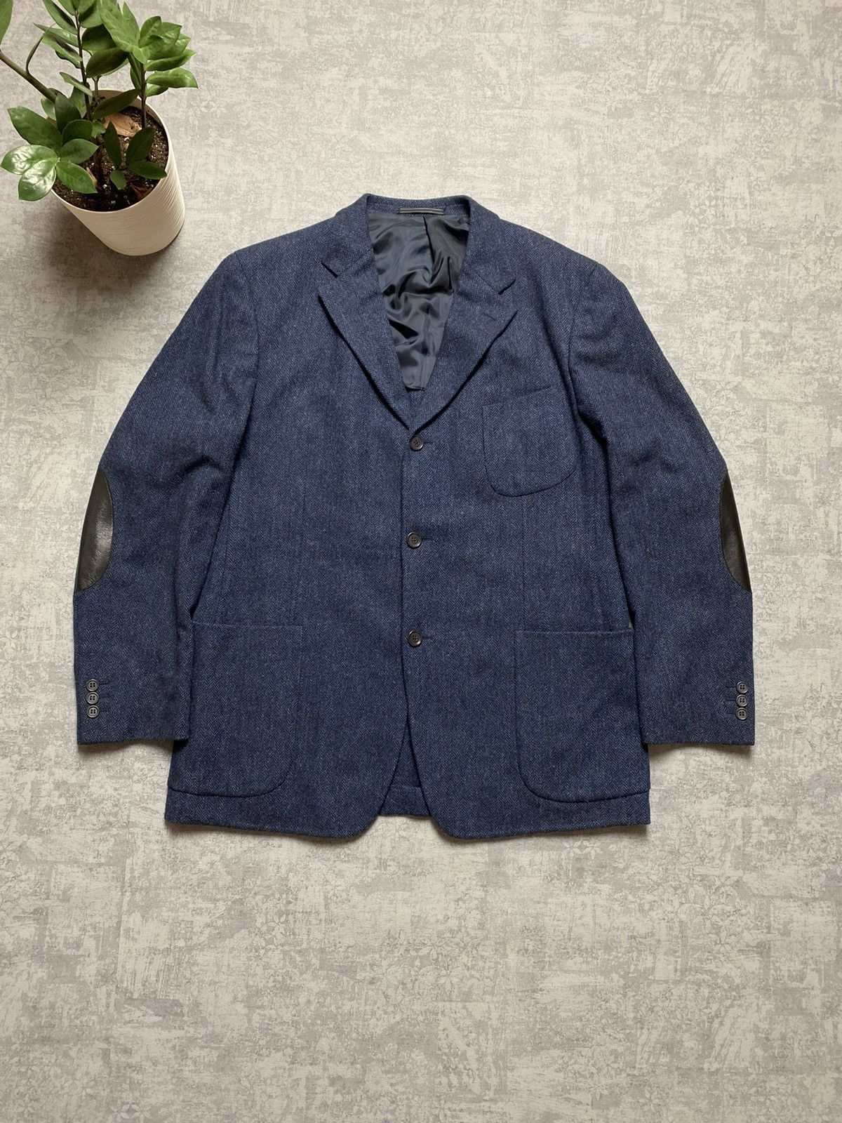 Ermenegildo Zegna Ermeneguldo Zegna Soft 100% LANA blazer Size 54R - 4 Thumbnail