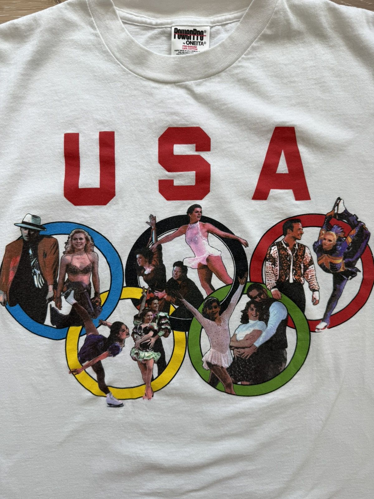 USA Olympics 1997 Team USA Olympic Figure Skating Champions Shirt Size US XL / EU 56 / 4 - 5 Thumbnail