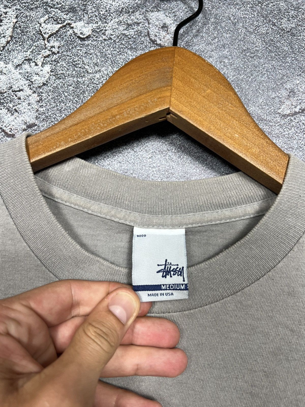 Stussy Rare Stussy Single Stitch Bone Logo Made in USA T-shirt Tee Size US M / EU 48-50 / 2 - 9 Thumbnail