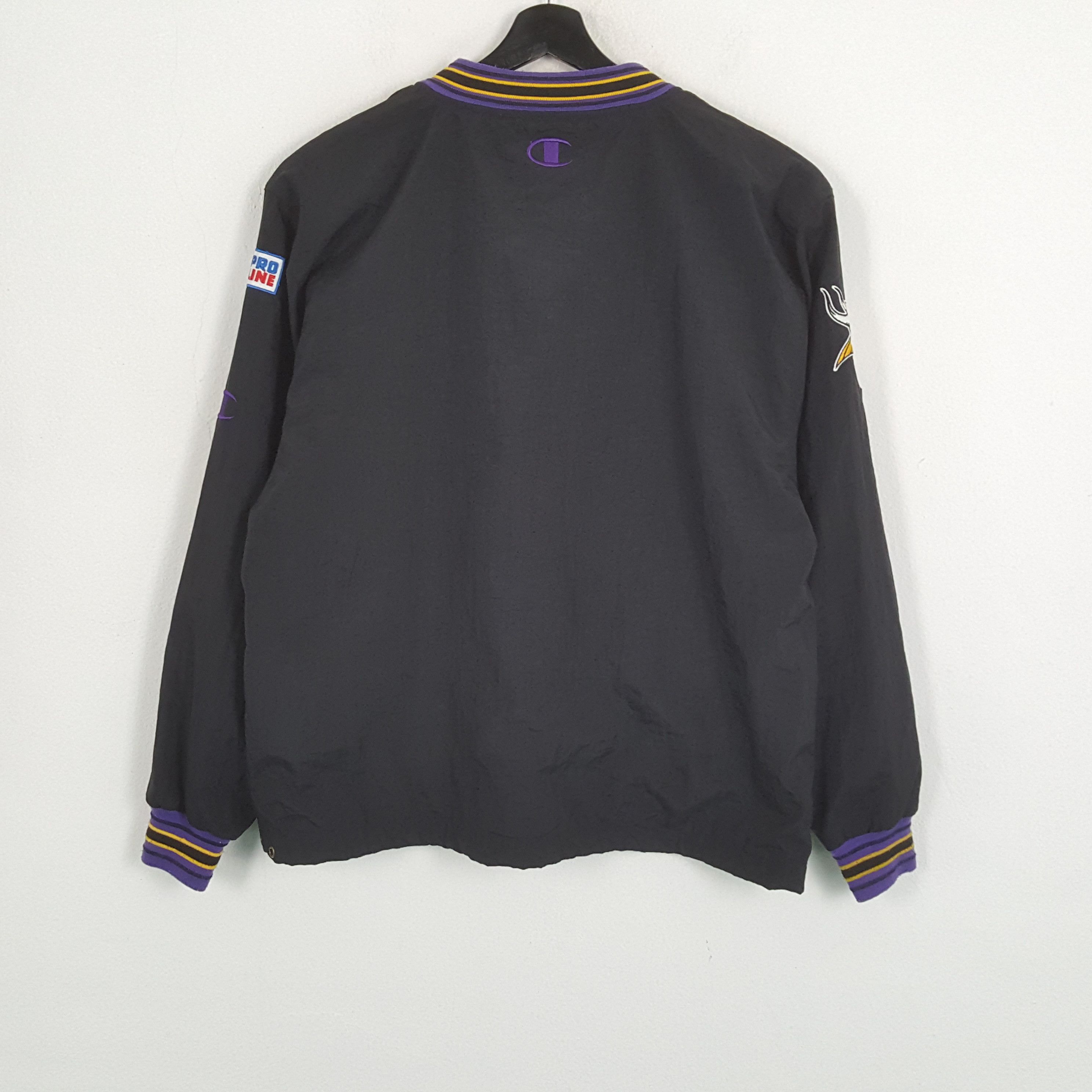 Champion × NFL × Vintage MINNESOTA VIKINGS NFL Team Sports Sweatshirt Size US XL / EU 56 / 4 - 3 Thumbnail