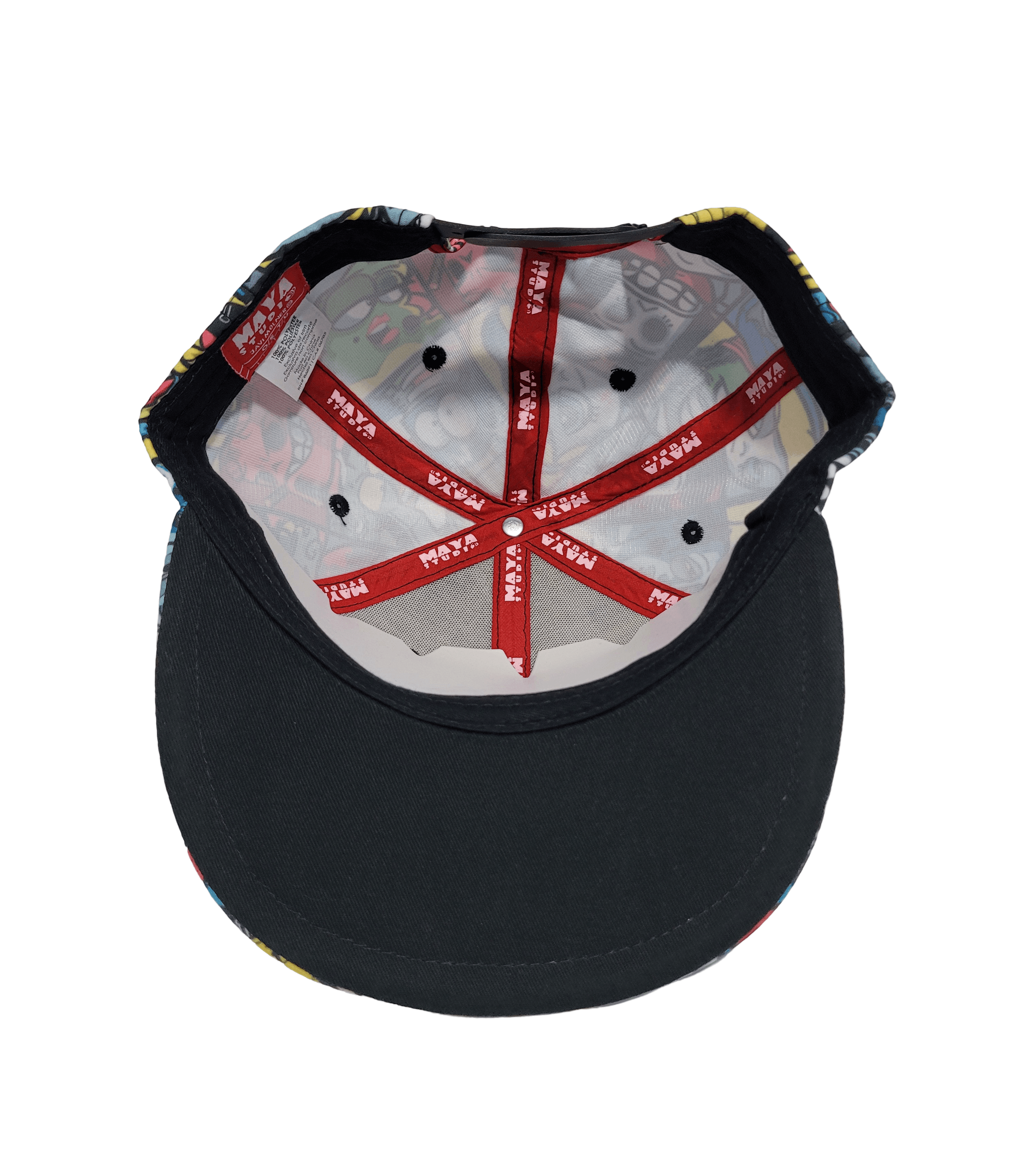 Other Maya Studio Colorful Cartoon Collage Snapback Size ONE SIZE - 7 Thumbnail