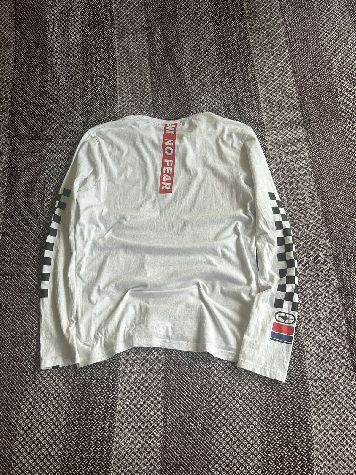 No Fear No Fear Basic SK8 Long Sleeve T-shirt Streetwear Rap Size M Size US M / EU 48-50 / 2 - 8 Thumbnail
