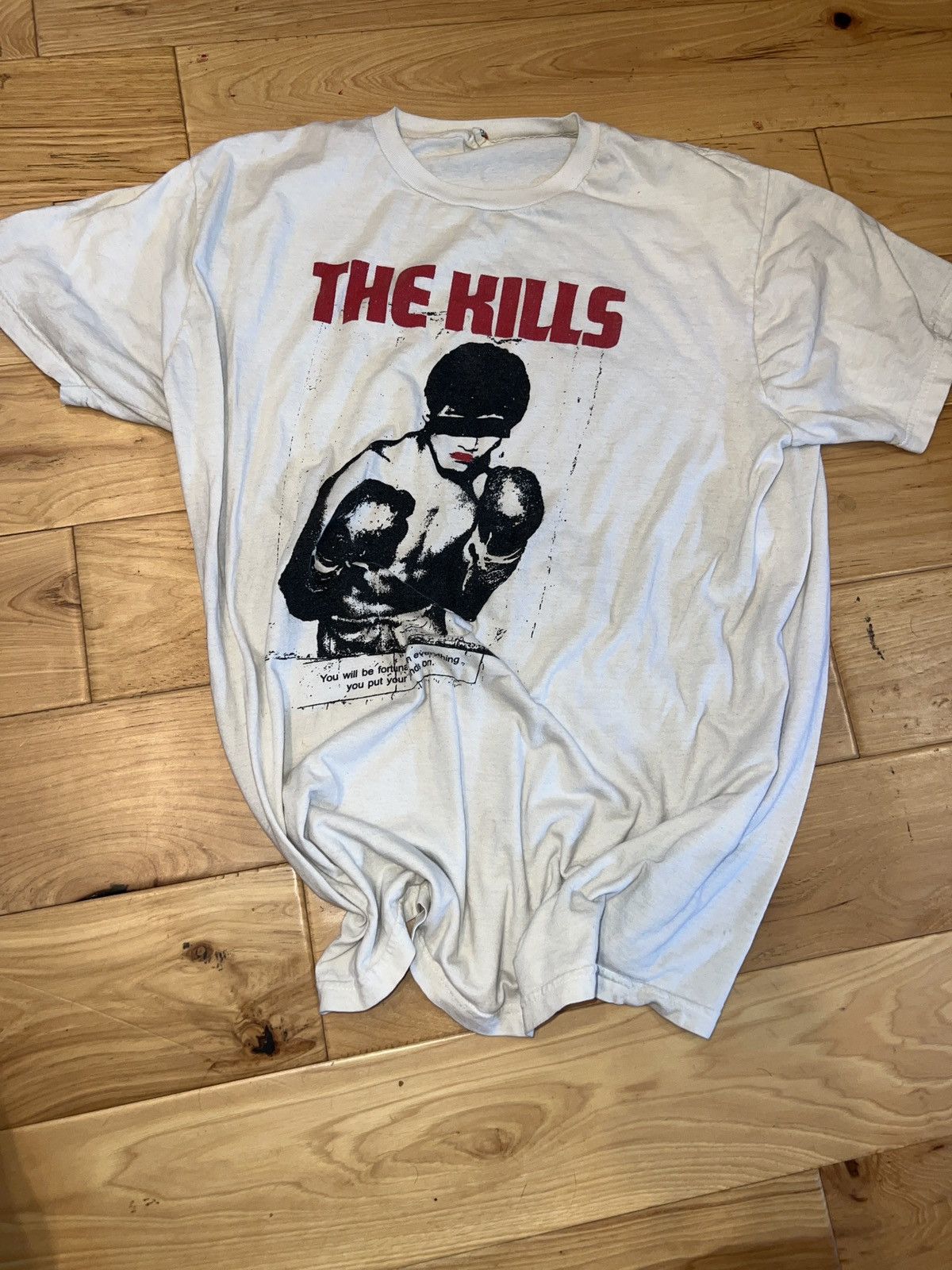 Band Tees the kills t shirt Size US XL / EU 56 / 4 - 1 Thumbnail