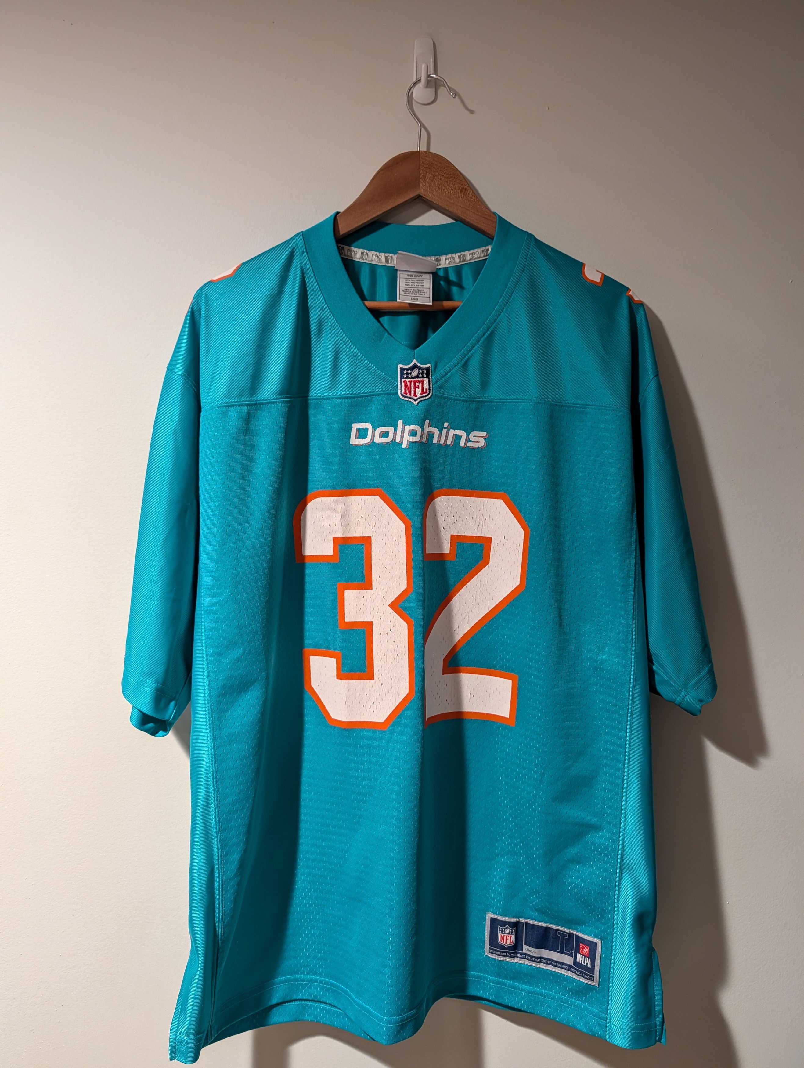 NFL Vintage Miami Dolphins Kenyan Drake NFL Football Jersey Size US L / EU 52-54 / 3 - 1 Thumbnail