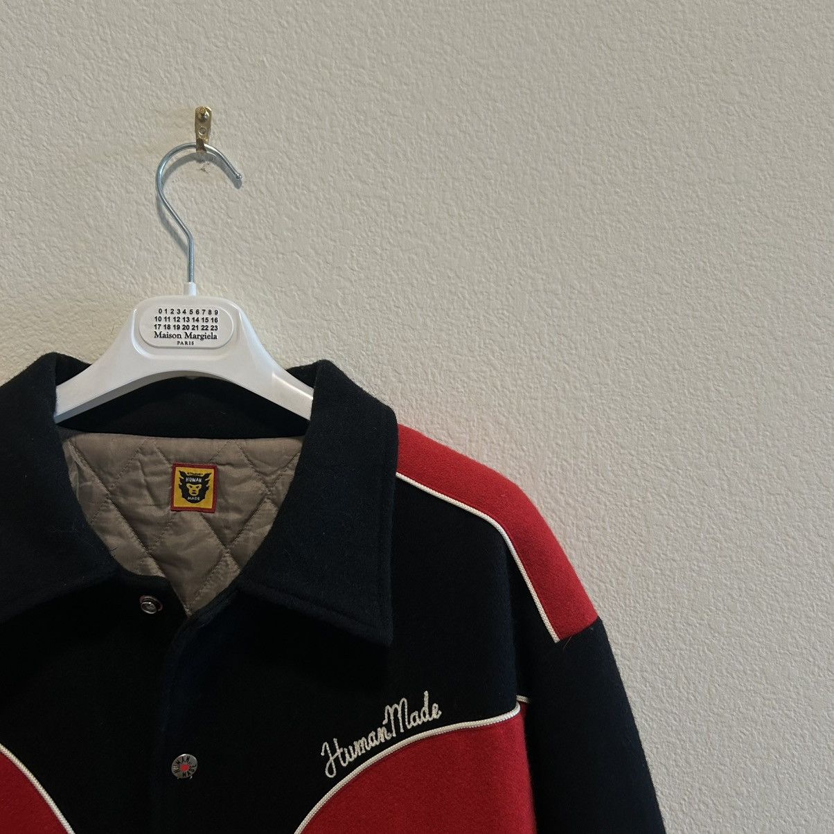 Human Made FW/18 Human made Western stitch tiger varsity jacket Size US XL / EU 56 / 4 - 3 Thumbnail