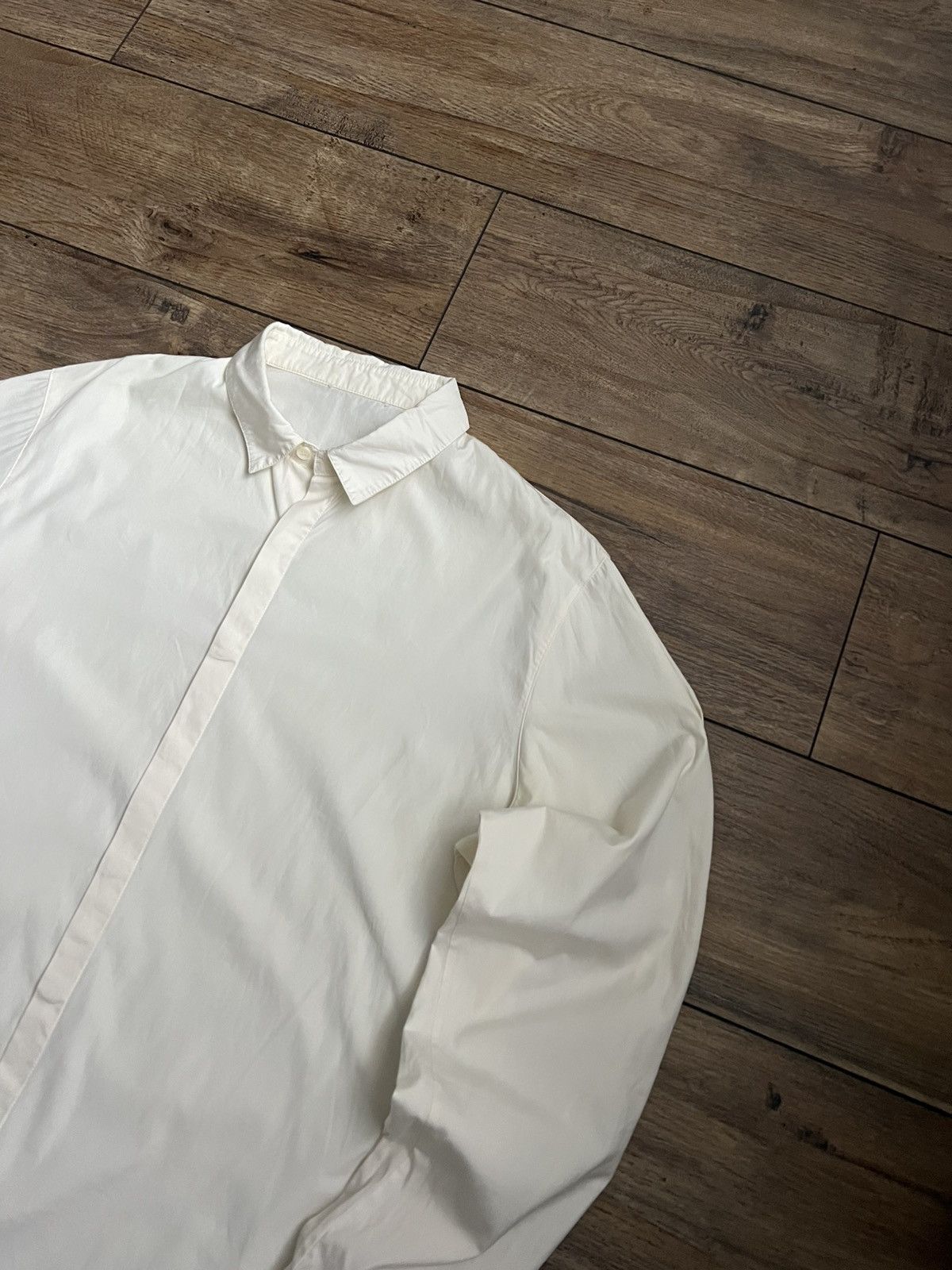 Prada Prada Red Tab White Shirt Size US XL / EU 56 / 4 - 3 Thumbnail