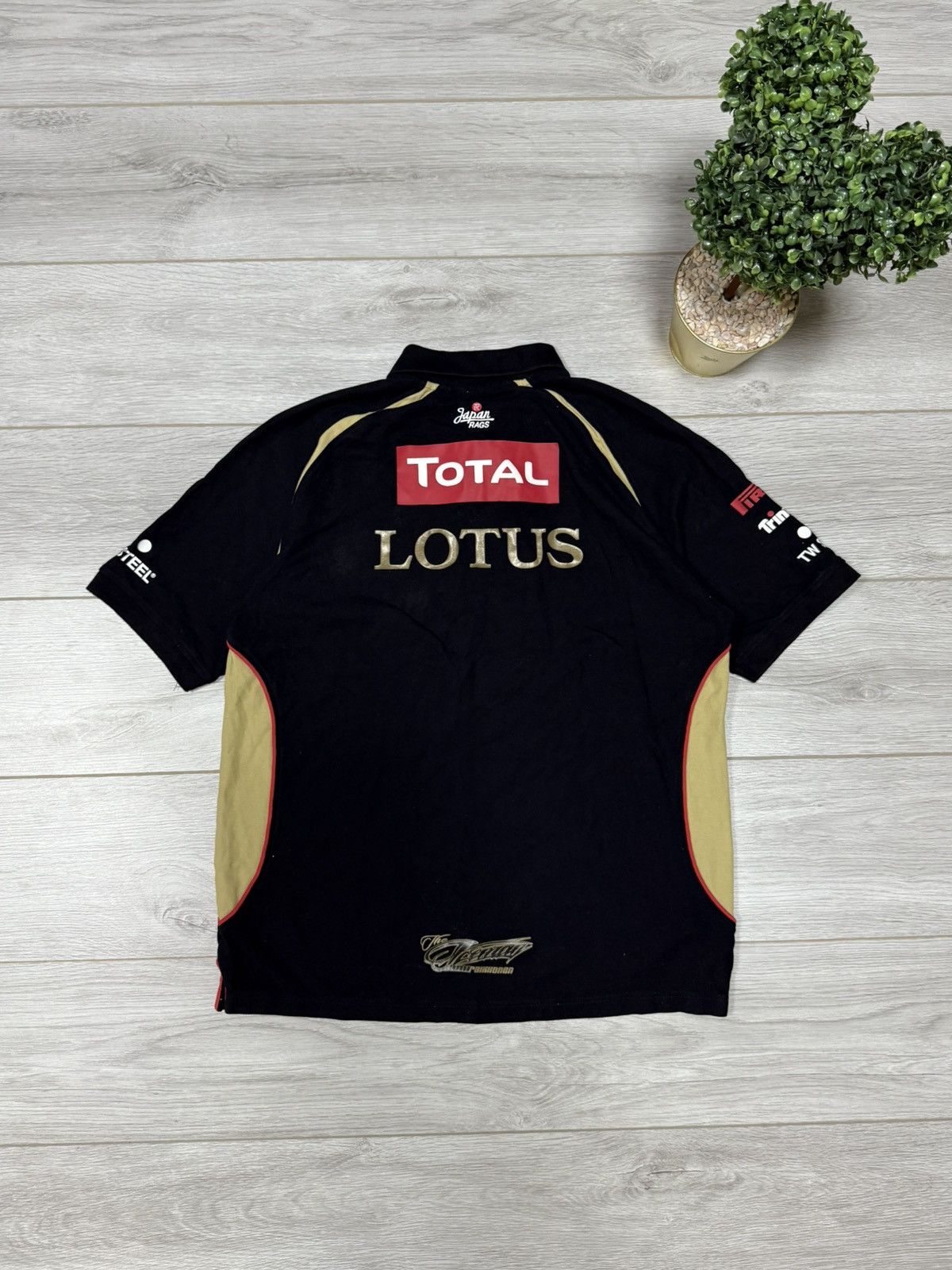Vintage Lotus F1 formula racing polo Size US XXL / EU 58 / 5 - 2 Thumbnail