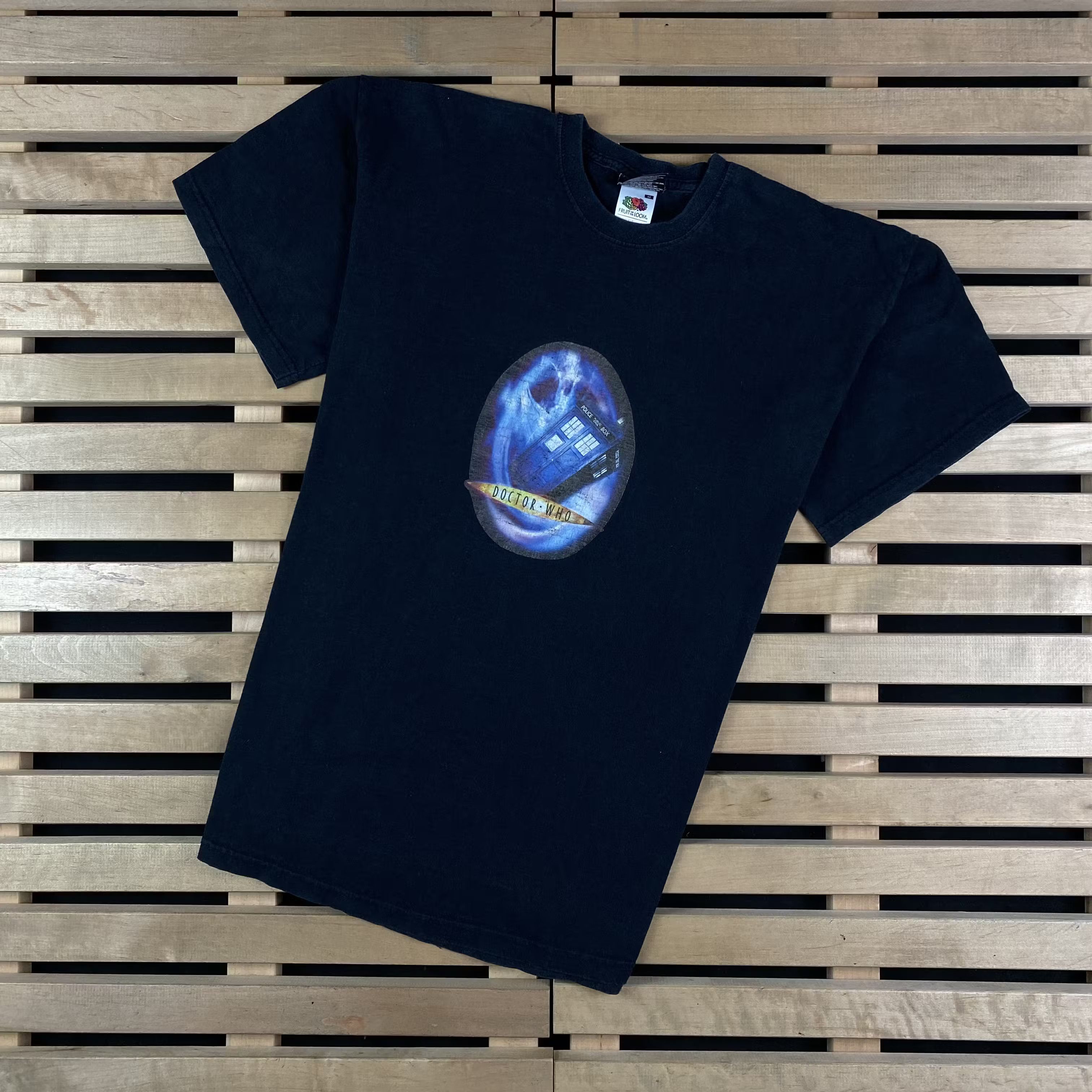 Vintage Mens Vintage T Shirt Doctor Who Size M Size US M / EU 48-50 / 2 - 1 Thumbnail
