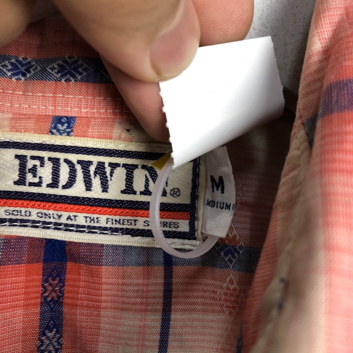 Edwin Edwin Pink checkered vintage japan Flannel #A247 Size US S / EU 44-46 / 1 - 13 Thumbnail