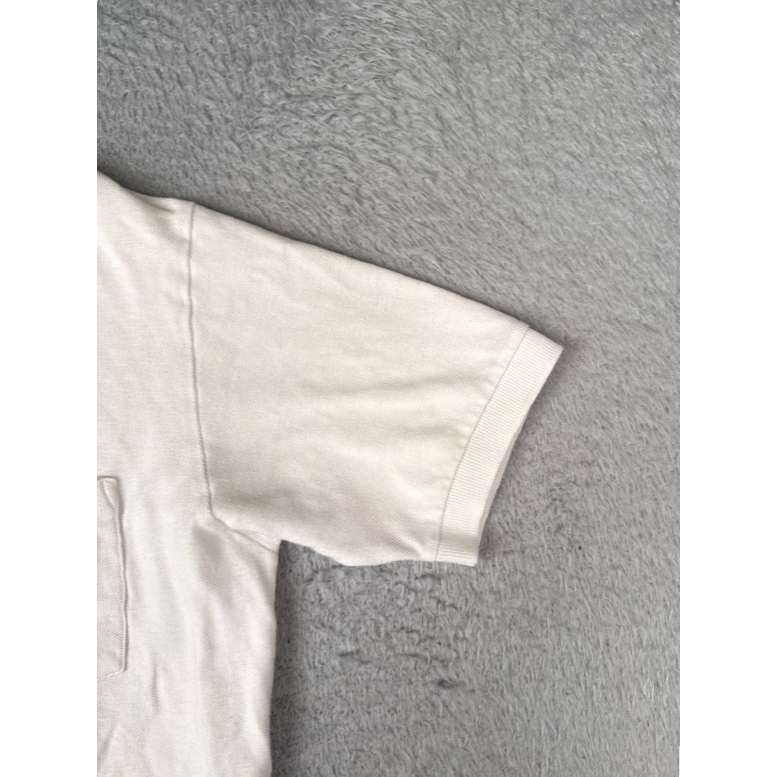 Ralph Lauren VINTAGE Ralph Lauren Polo Shirt Men XL White 100% Cotton Golf Slim Short Sleeve Size US XL / EU 56 / 4 - 2 Thumbnail