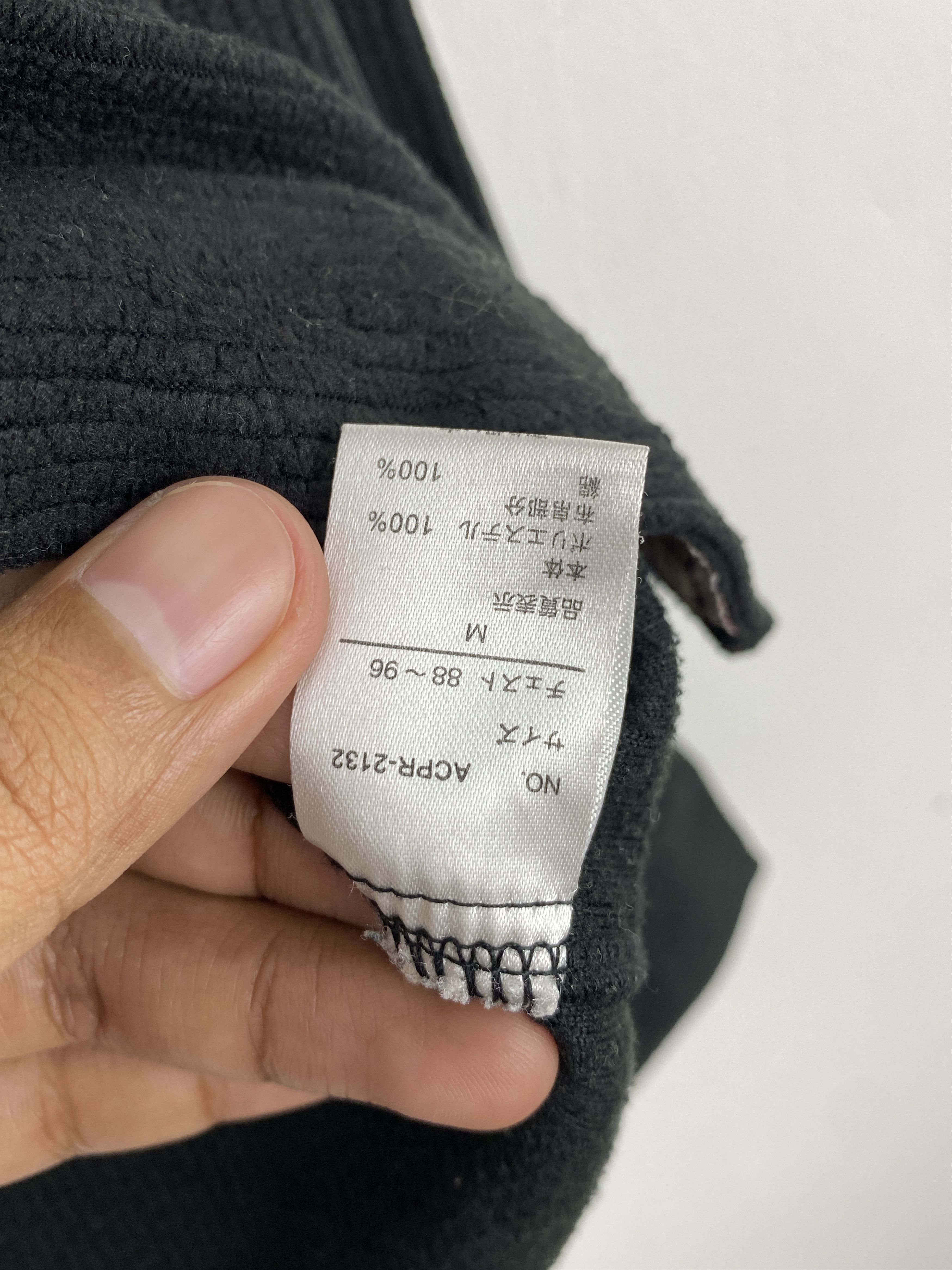 Other Vintage Paris Button Up Faded Black Jacket JA0175 Size US M / EU 48-50 / 2 - 7 Thumbnail