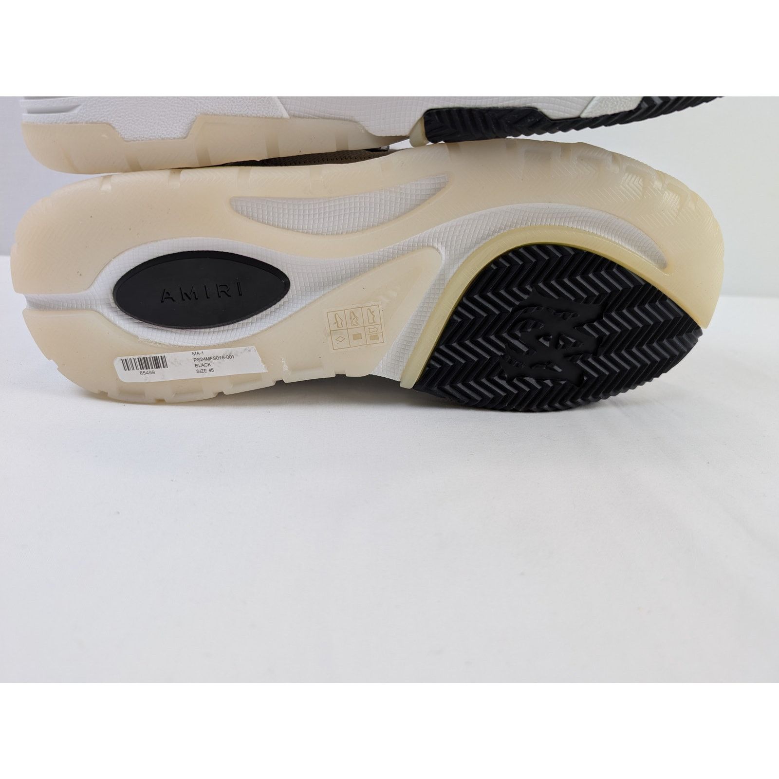 Amiri o1rshd1 Q:3 / MA-1 Sneakers in Black Size US 11 / EU 44 - 13 Thumbnail