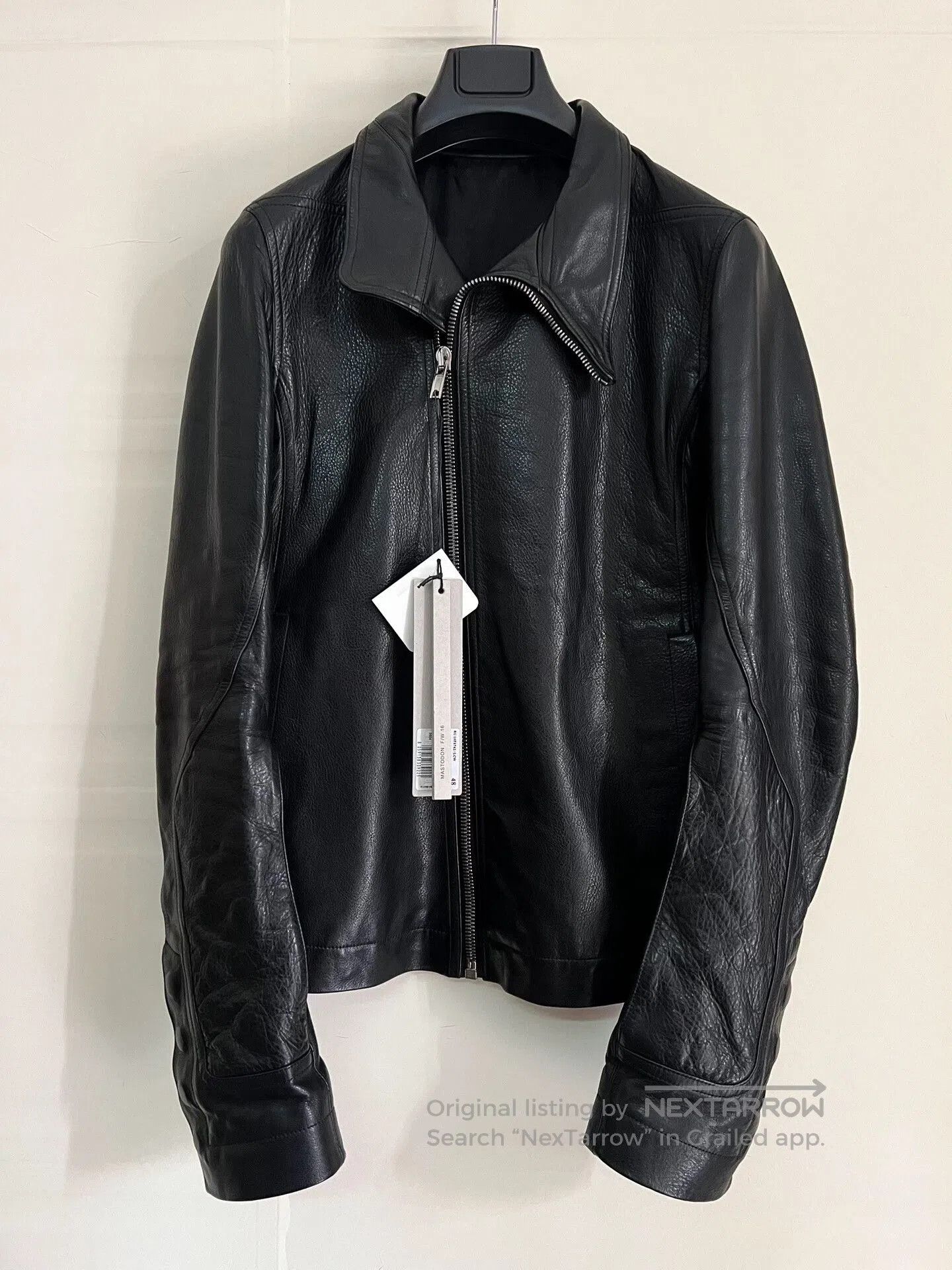 Rick Owens Rick Owens Bauhaus Mollino Leather Jacket. Size US M / EU 48-50 / 2 - 5 Thumbnail