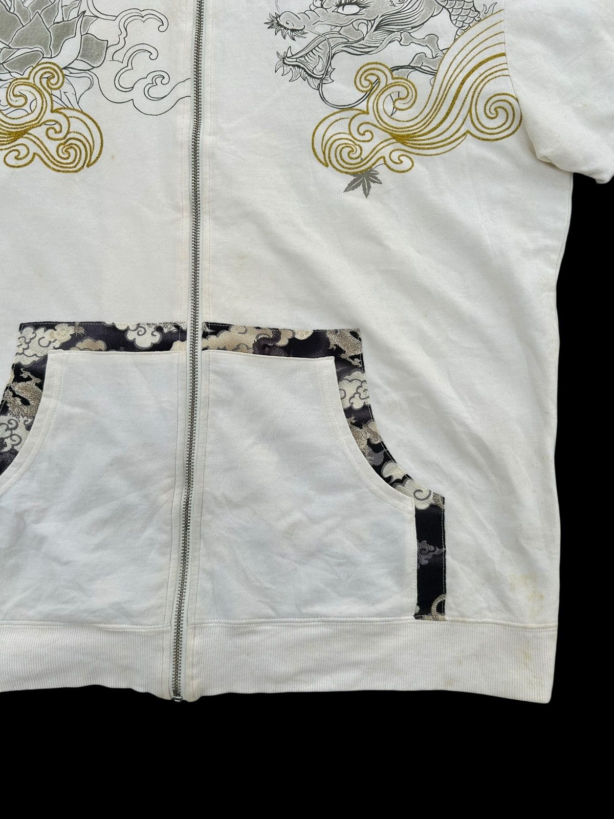 Kapital Karakuri Tamashii inspired Japanes Tradisional Dragon Hoodie Size US L / EU 52-54 / 3 - 10 Thumbnail