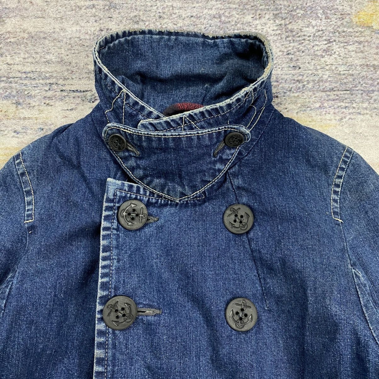 Japanese Brand Gowest bikers denim jacket Size US XS / EU 42 / 0 - 6 Thumbnail