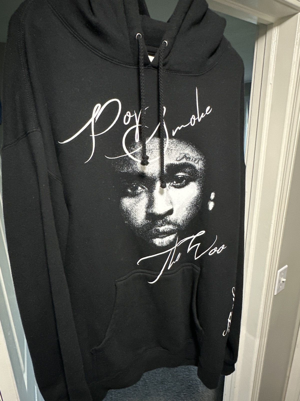 Vintage × Vlone Pop Smoke X V lone Faith Hoodie SS21 Size US XL / EU 56 / 4 - 2 Thumbnail