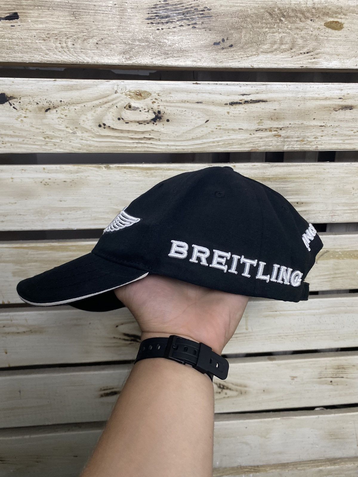 Breitling Breitling Pilot’s Cotton Embroidered Baseball Cap Size ONE SIZE - 2 Thumbnail