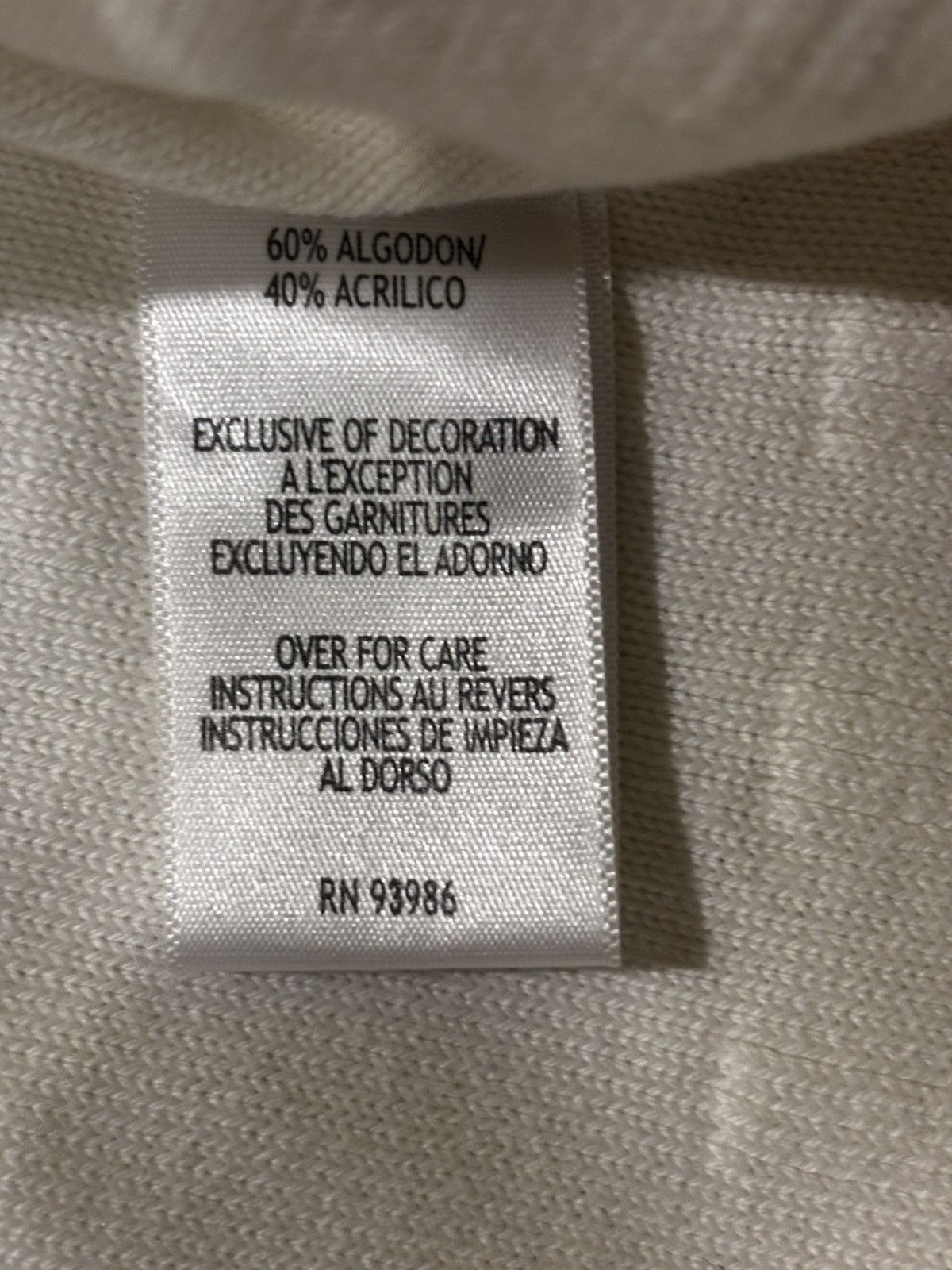 Annex White V-neck Sweater0426 Size S / US 4 / IT 40 - 7 Thumbnail