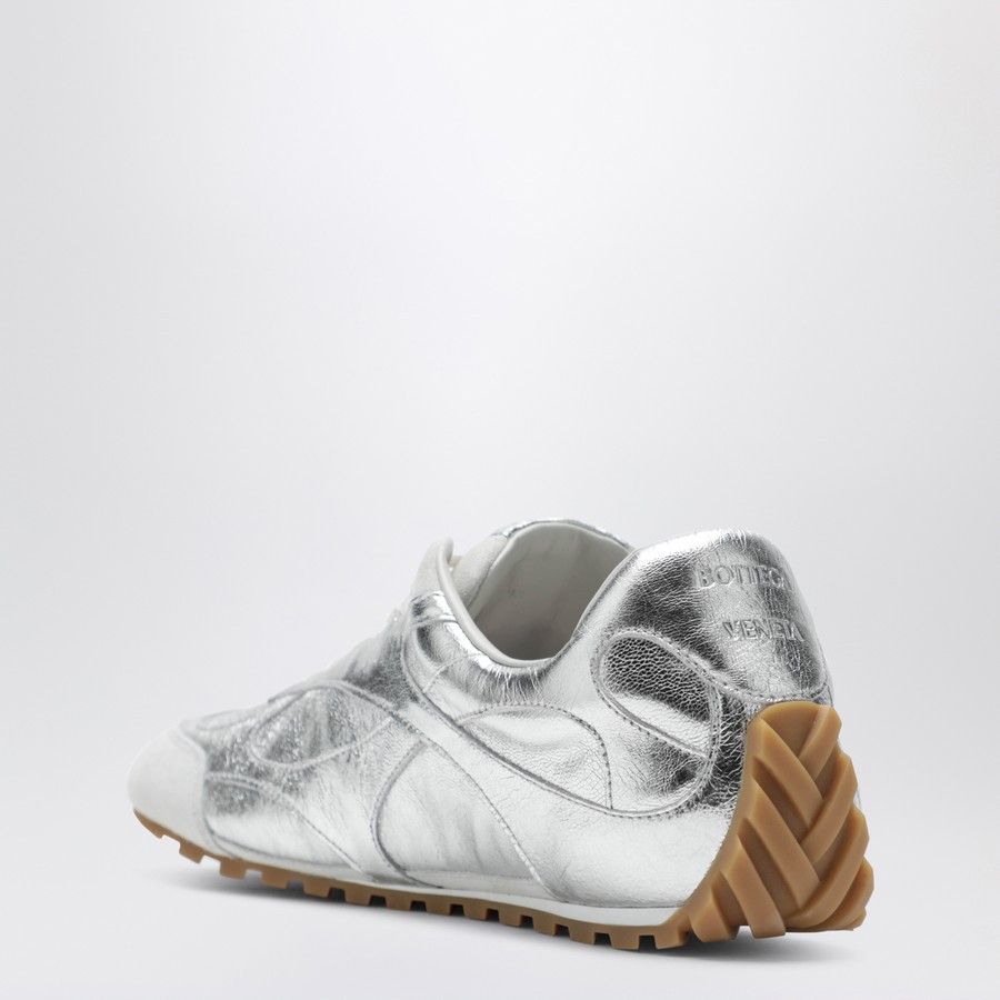 Bottega Veneta o1d2blof0226 Low-Top Sneakers in Silver Size US 10 / EU 43 - 4 Thumbnail