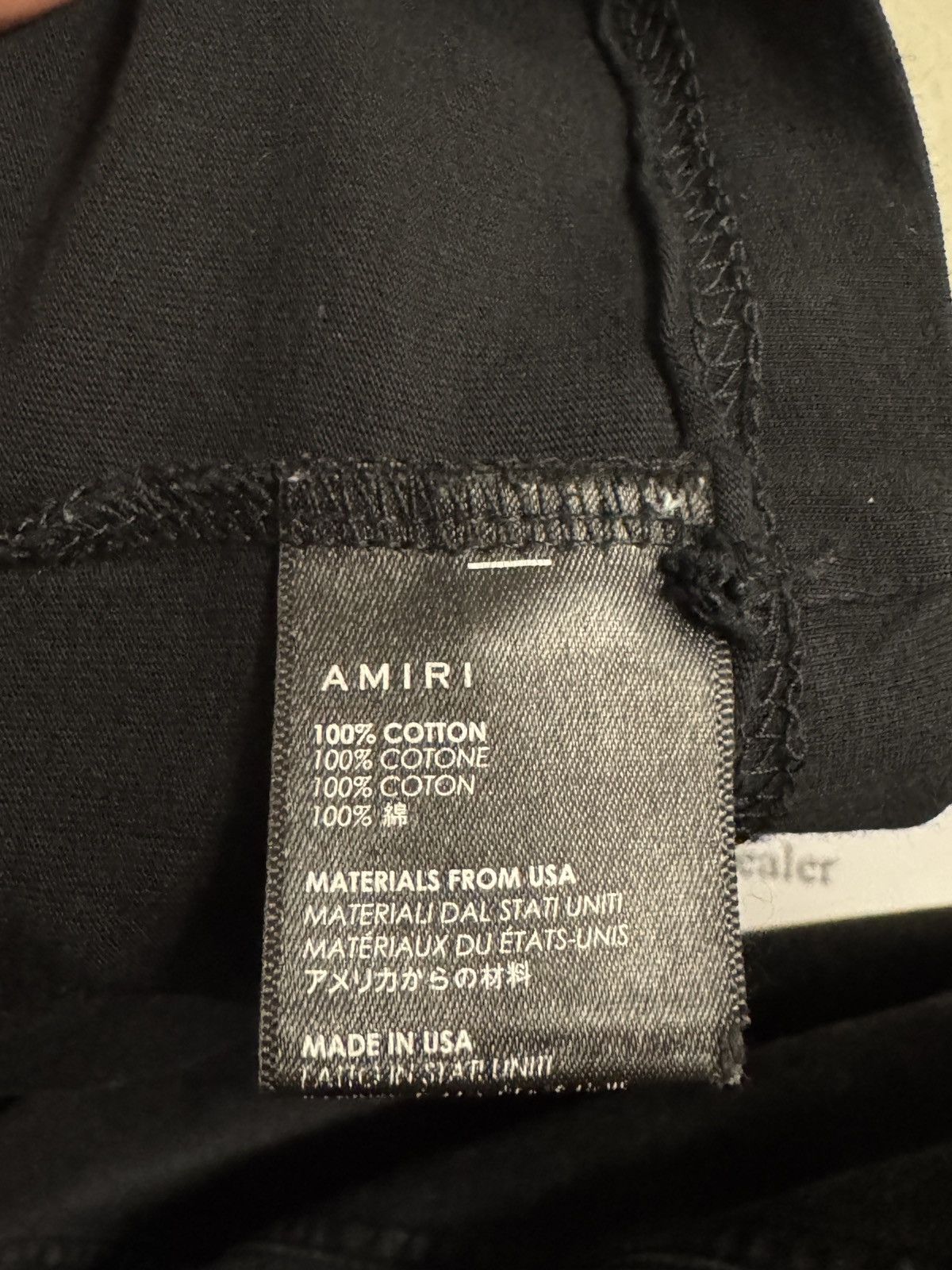 Amiri 💠Amiri💠 BONES LONGSLEEVE BLACK / YELLOW (L) Size US M / EU 48-50 / 2 - 4 Thumbnail