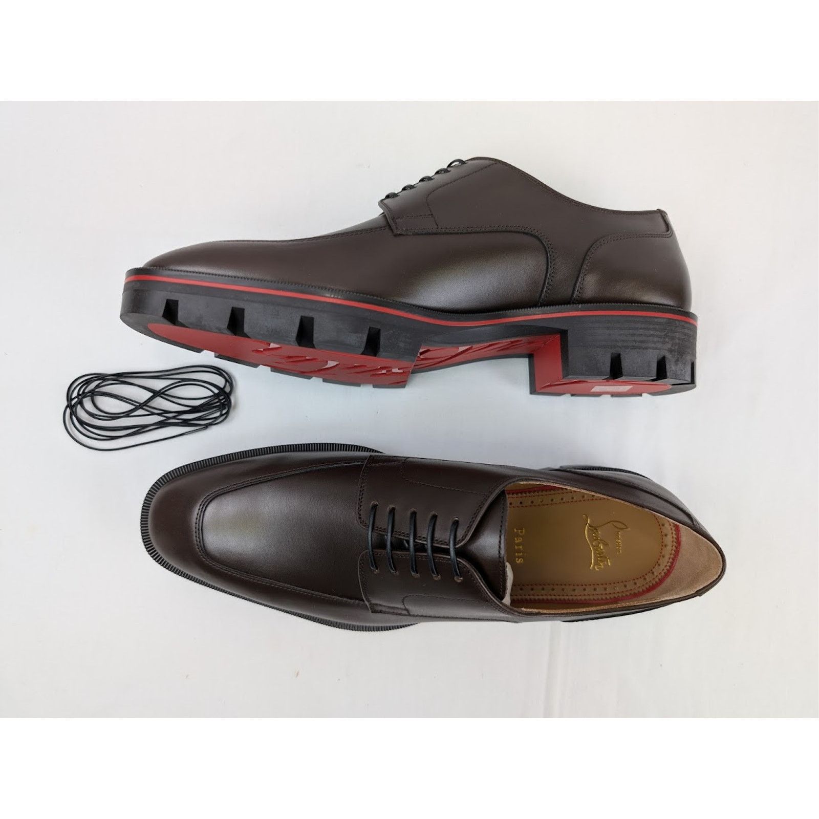 Christian Louboutin o1rshd1 Davisol Flat Shoes in Brown Size US 10 / EU 43 - 12 Thumbnail