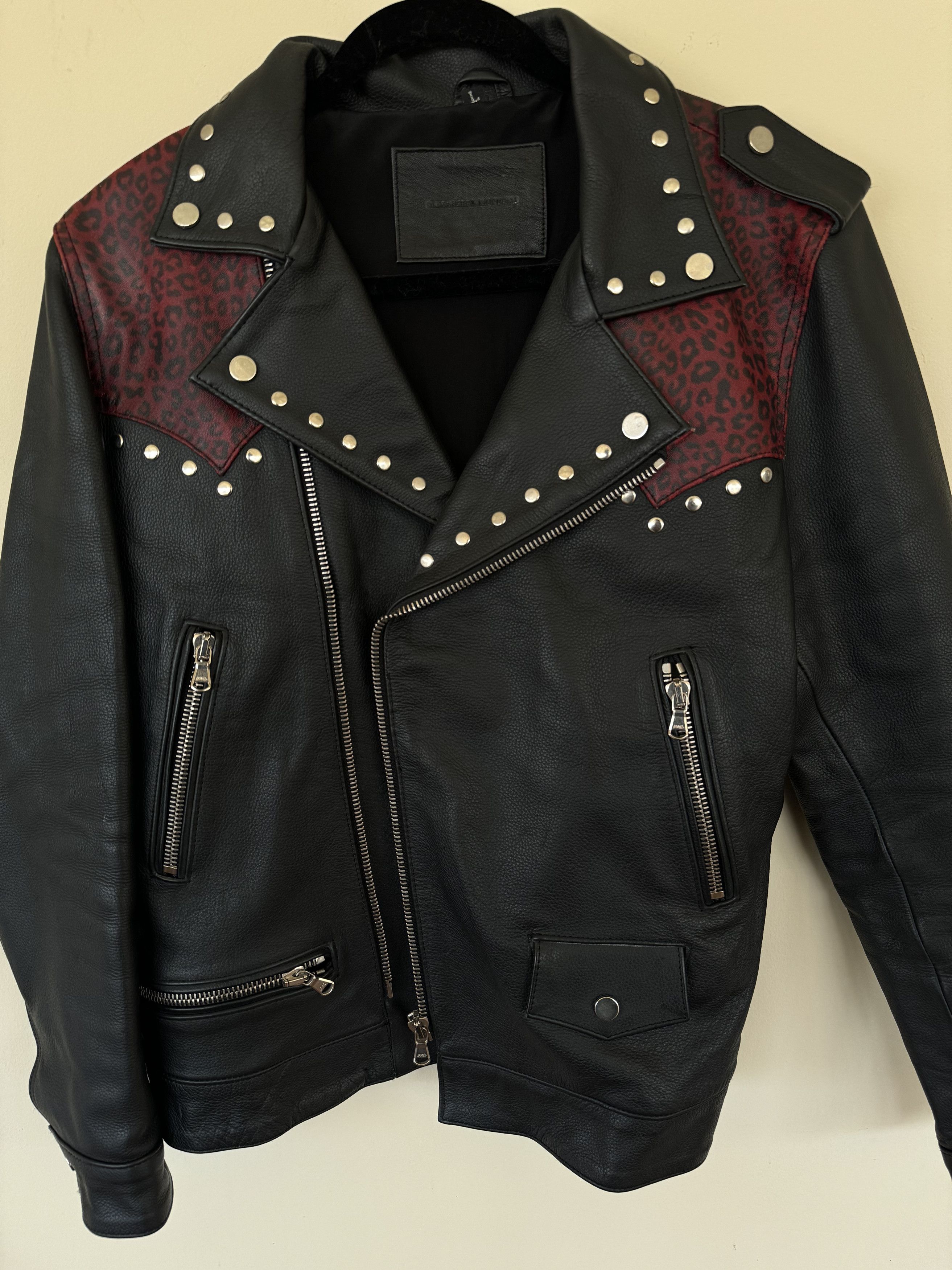 ALEXANDER DIGENOVA Alexander Digenova Cheetah Leather Jacket Size US L / EU 52-54 / 3 - 2 Thumbnail