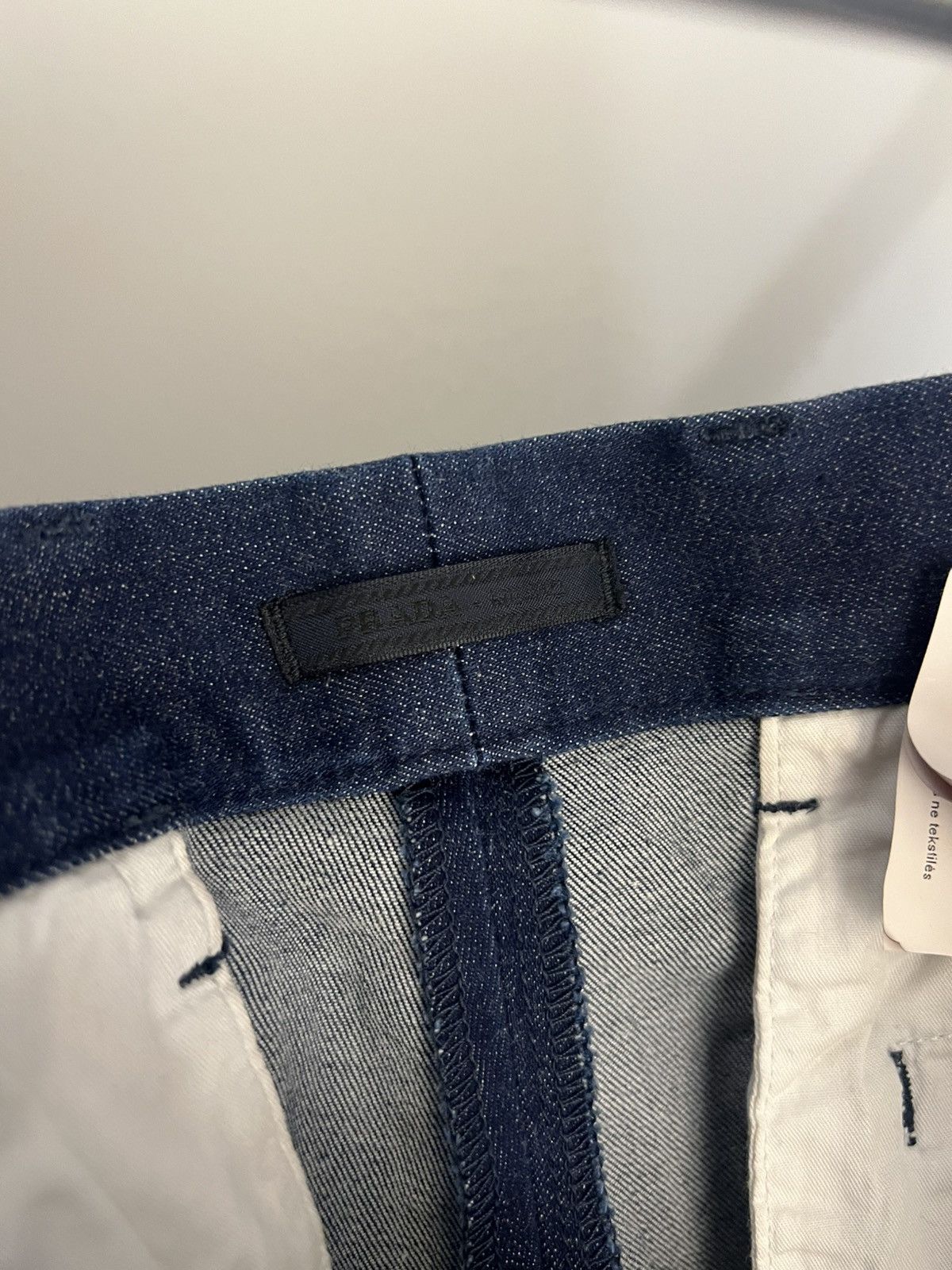 Prada × Vintage VERY RARE PRADA BLACK LABEL DENIM JEANS DESIGNER PANTS DELUX Size US 32 / EU 48 - 5 Thumbnail