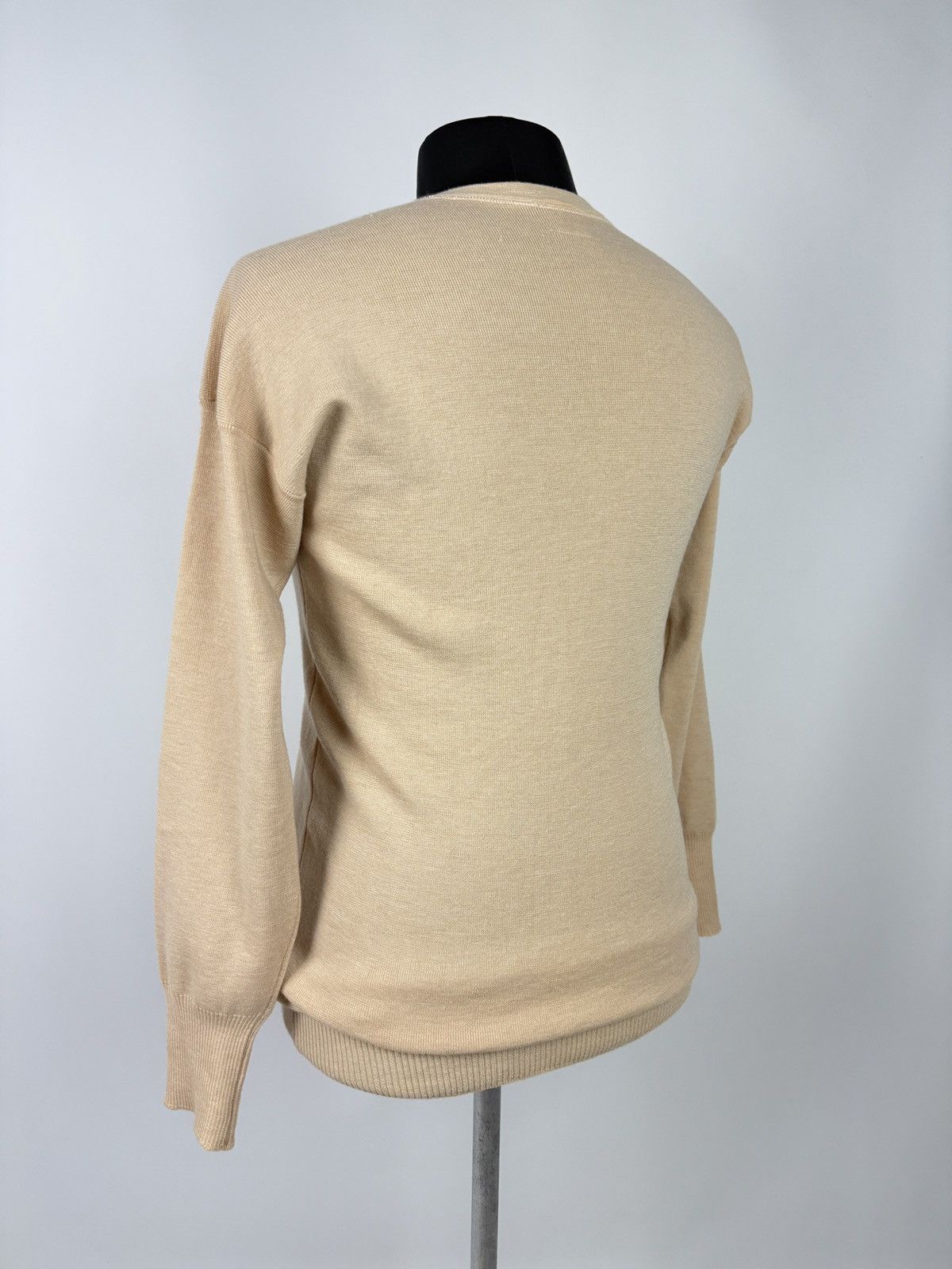 Vintage 40s 50s Vintage Italian PVM Pure Australian Wool Henley Size US XL / EU 56 / 4 - 2 Thumbnail