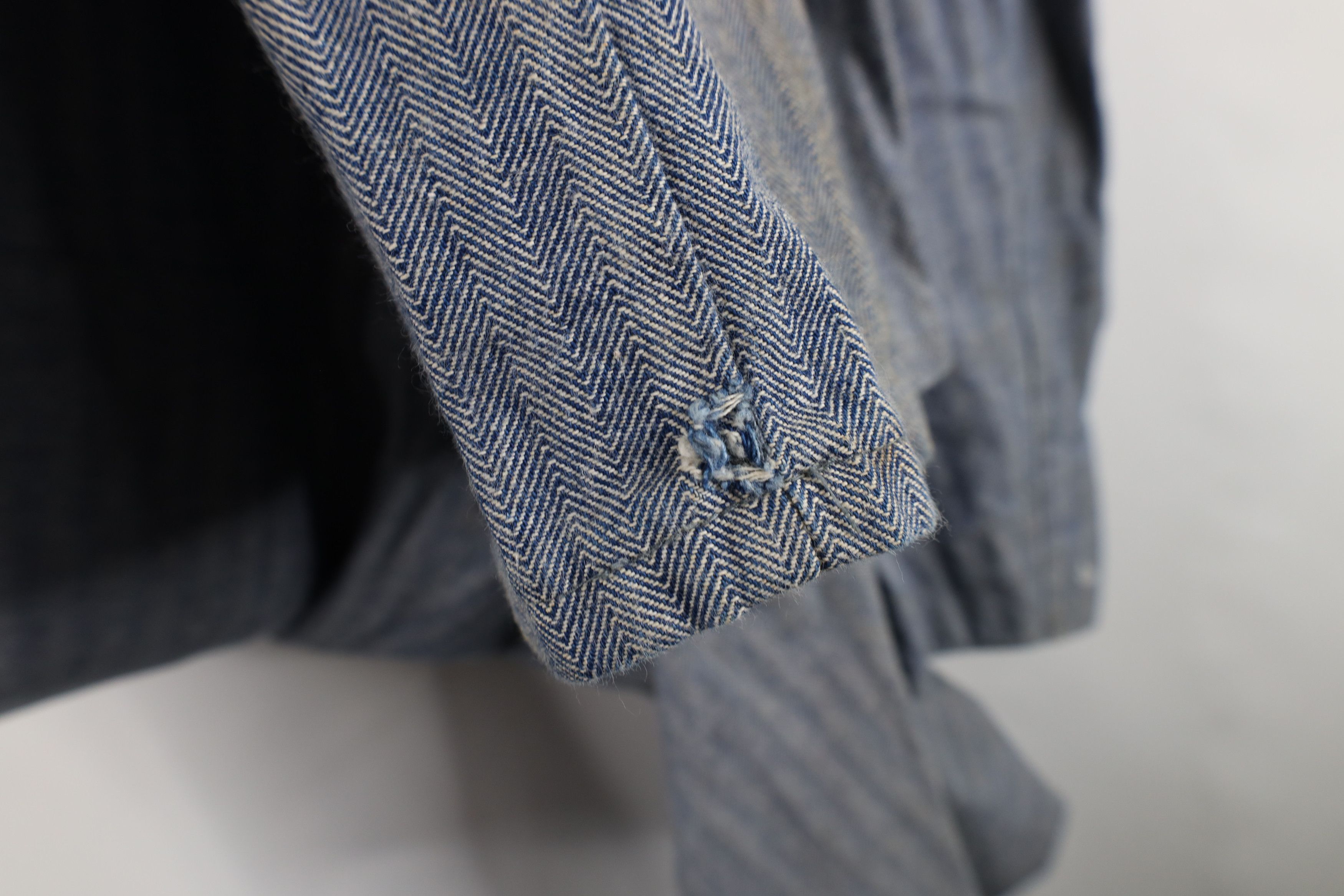 Dickies Vintage 70s Dickies HBT Herringbone Twill Coveralls Size US 38 / EU 54 - 6 Thumbnail