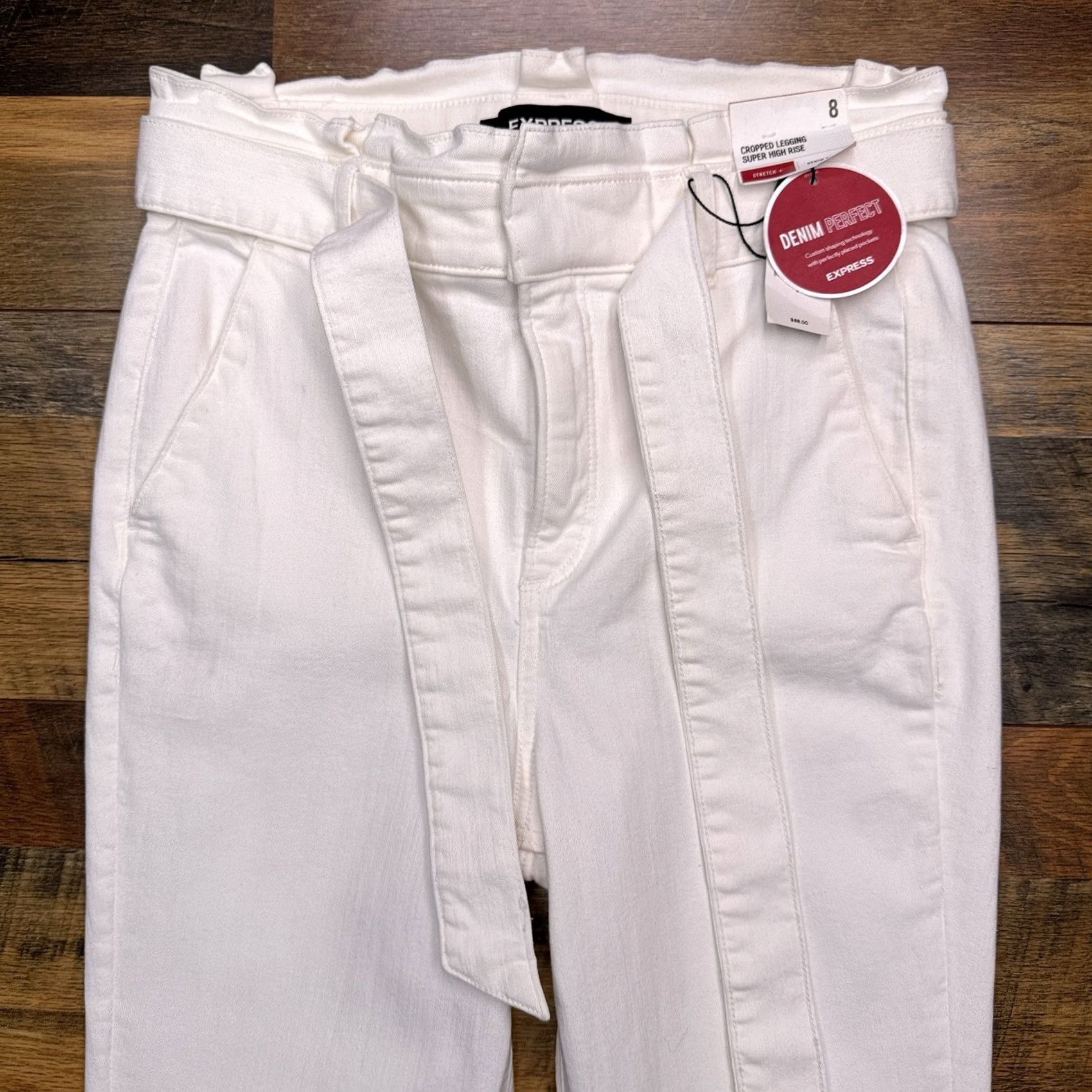 Express Express Jeans Shirt? Size 30" / US 8 / IT 44 - 2 Thumbnail