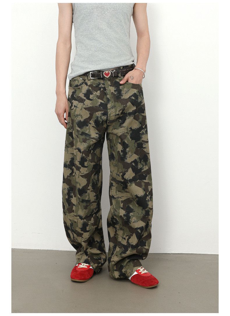 Japanese Brand × Jean American high street retro camouflage casual machete pants Size US 32 / EU 48 - 2 Thumbnail