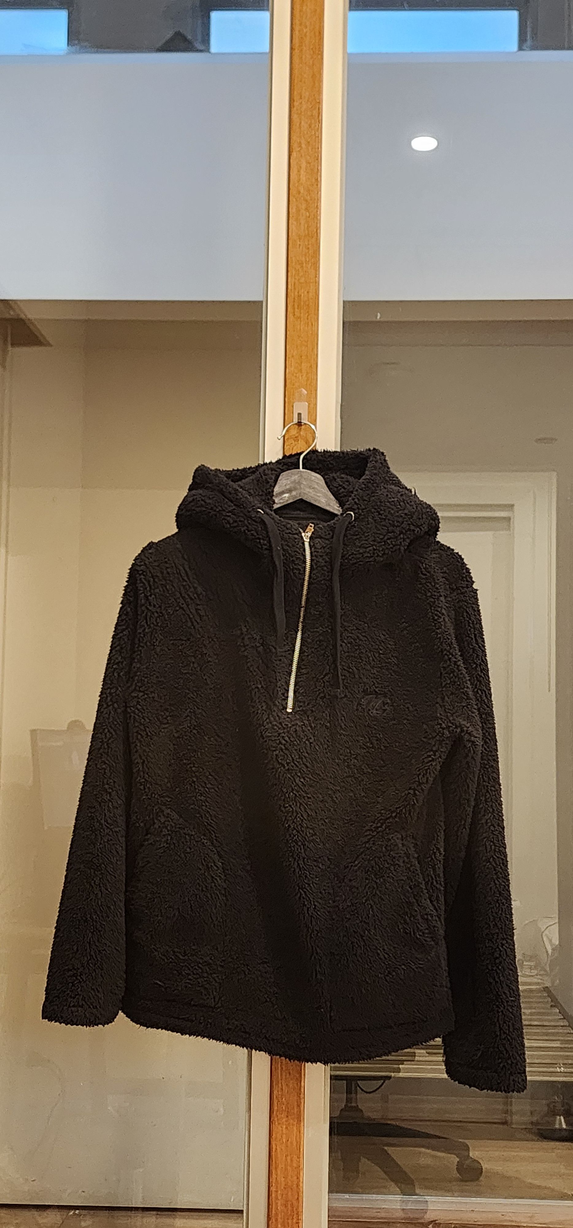 Number (N)ine Boxy Logo Half Zip Fleece Jacket Size US M / EU 48-50 / 2 - 1 Thumbnail