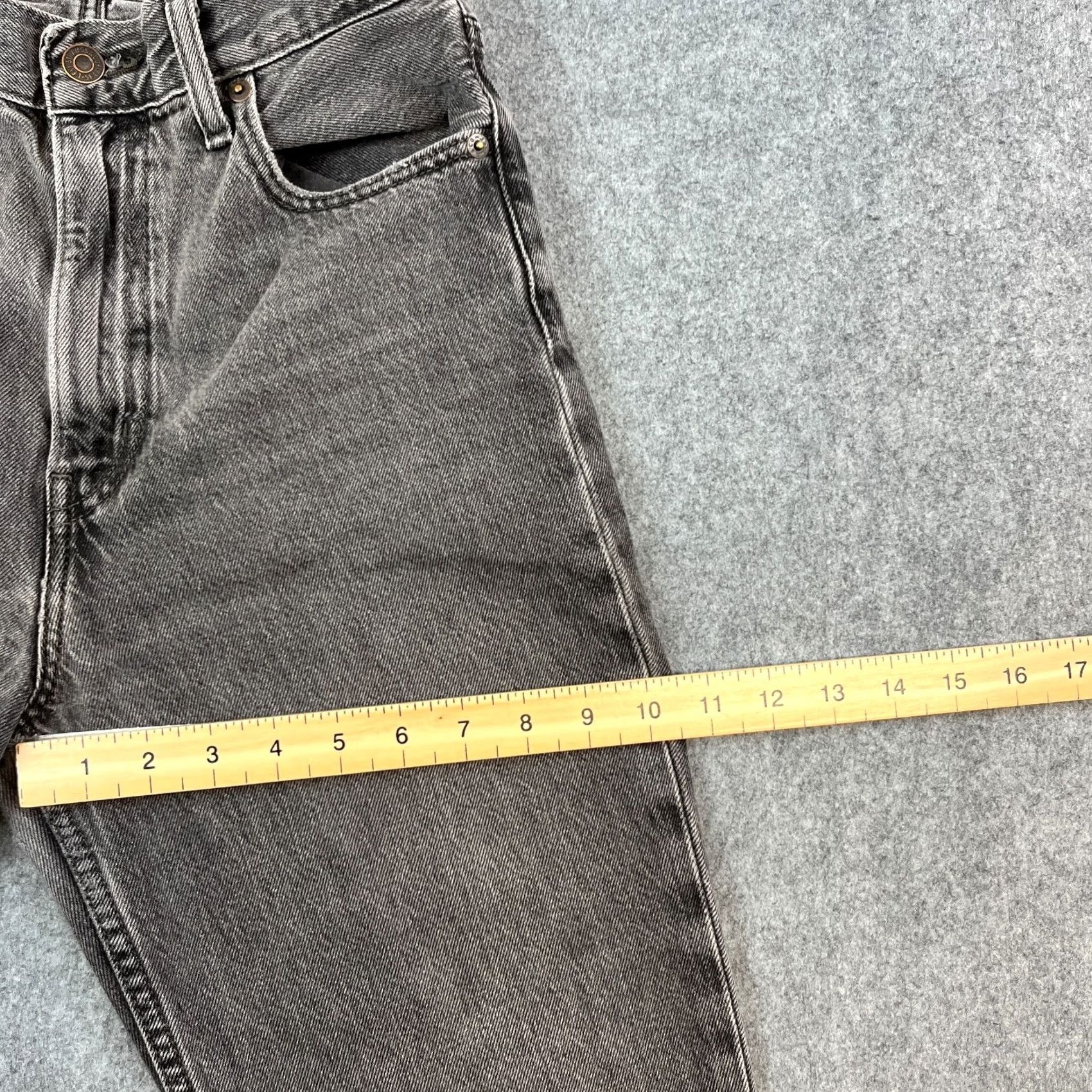Levi's Levi's Womens Jeans Bootcut Grey 26 32 High Waist 70s Style Denim Cotton Lyocell Slimming 5-Pocket Regular Size 28" / US 6 / IT 42 - 5 Thumbnail