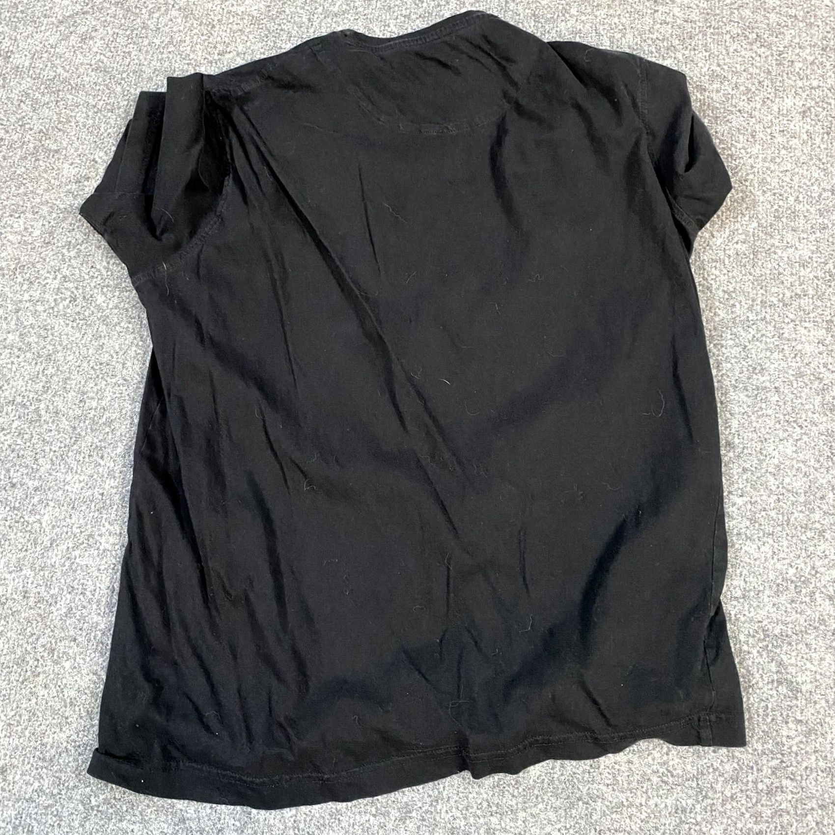 Trussardi Trussardi T-shirt Unisex Adults Black Cotton Logo Crew Neck M Size Size US M / EU 48-50 / 2 - 8 Thumbnail