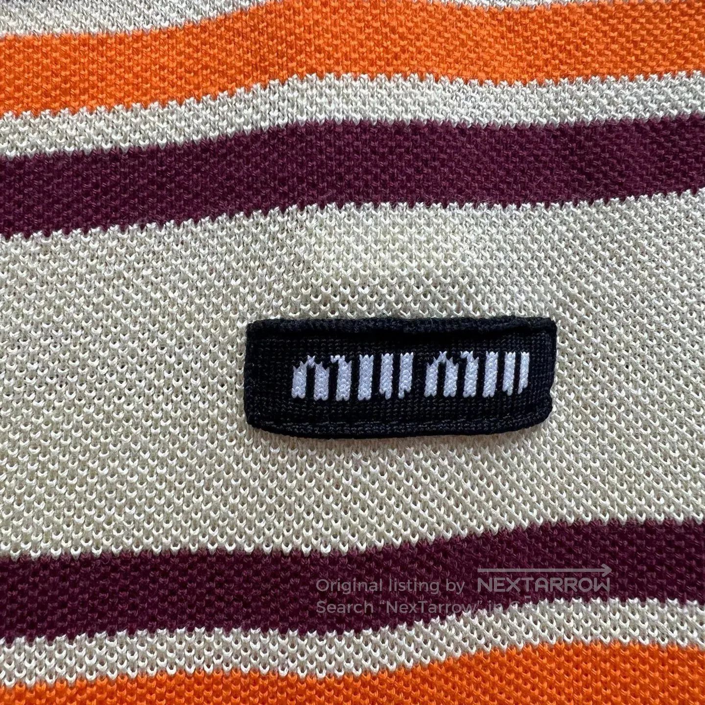 Miu Miu miumiu classic logo short sleeve polo shirt. Size US S / EU 44-46 / 1 - 3 Thumbnail
