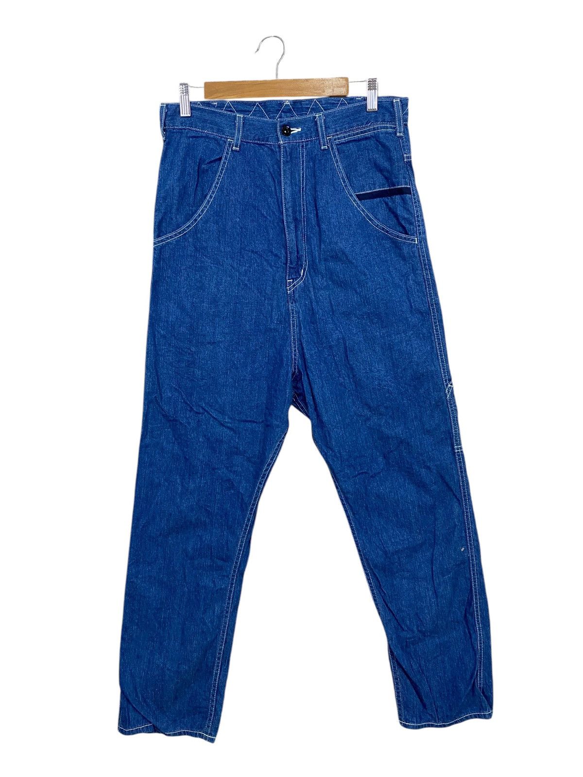 Designer × HARE × Japanese Brand Japanase brand designer hare denim high rise big pocket Size US 32 / EU 48 - 2 Thumbnail