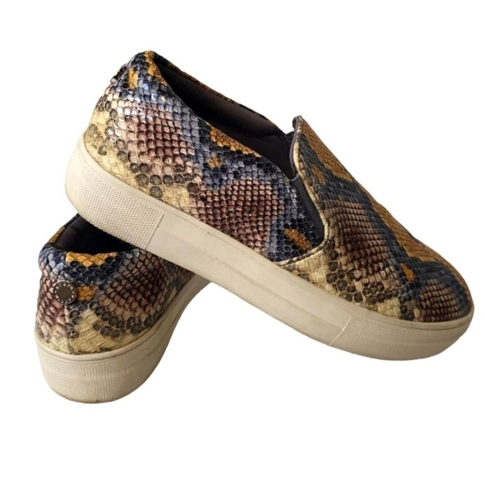 Steve Madden Steve Madden Gillis Snake Print Sneakers Size 7.5 M Size US 7.5 / IT 37.5 - 11 Thumbnail