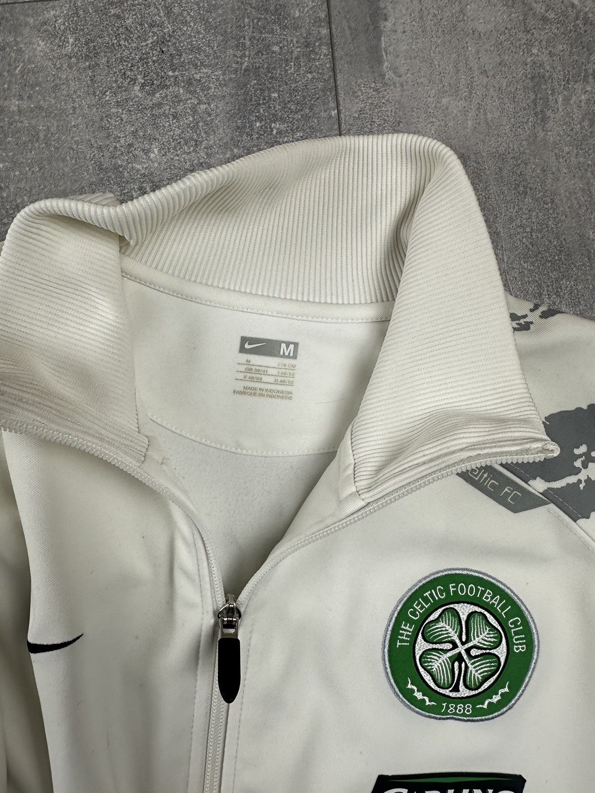 Nike Nike Celtic FC 2007/08 Track-Top Soccer Football Jacket Size US M / EU 48-50 / 2 - 17 Thumbnail