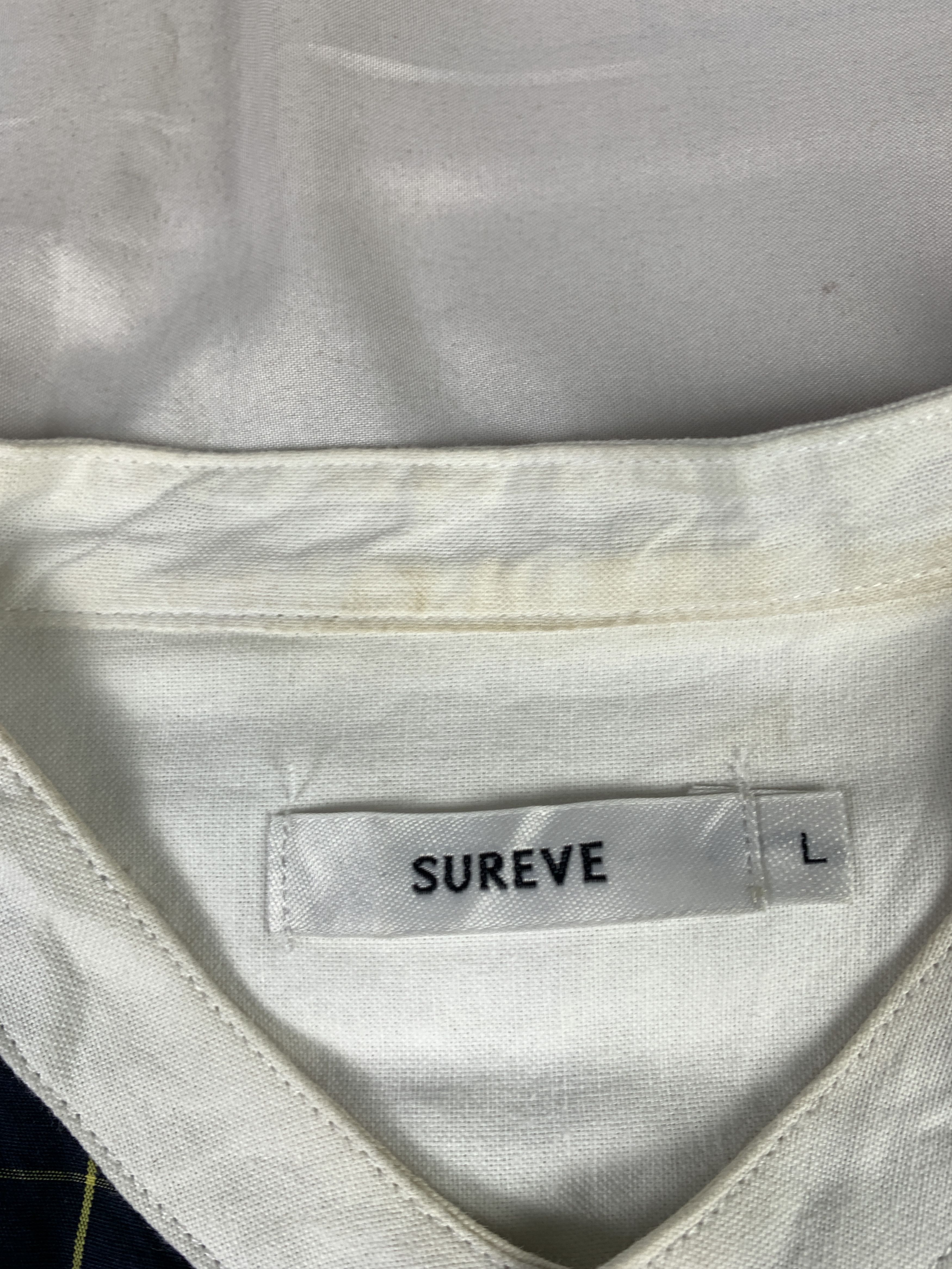 Japanese Brand Sureve Multi Pattern Sanghai Shirt (L) Size US L / EU 52-54 / 3 - 6 Thumbnail