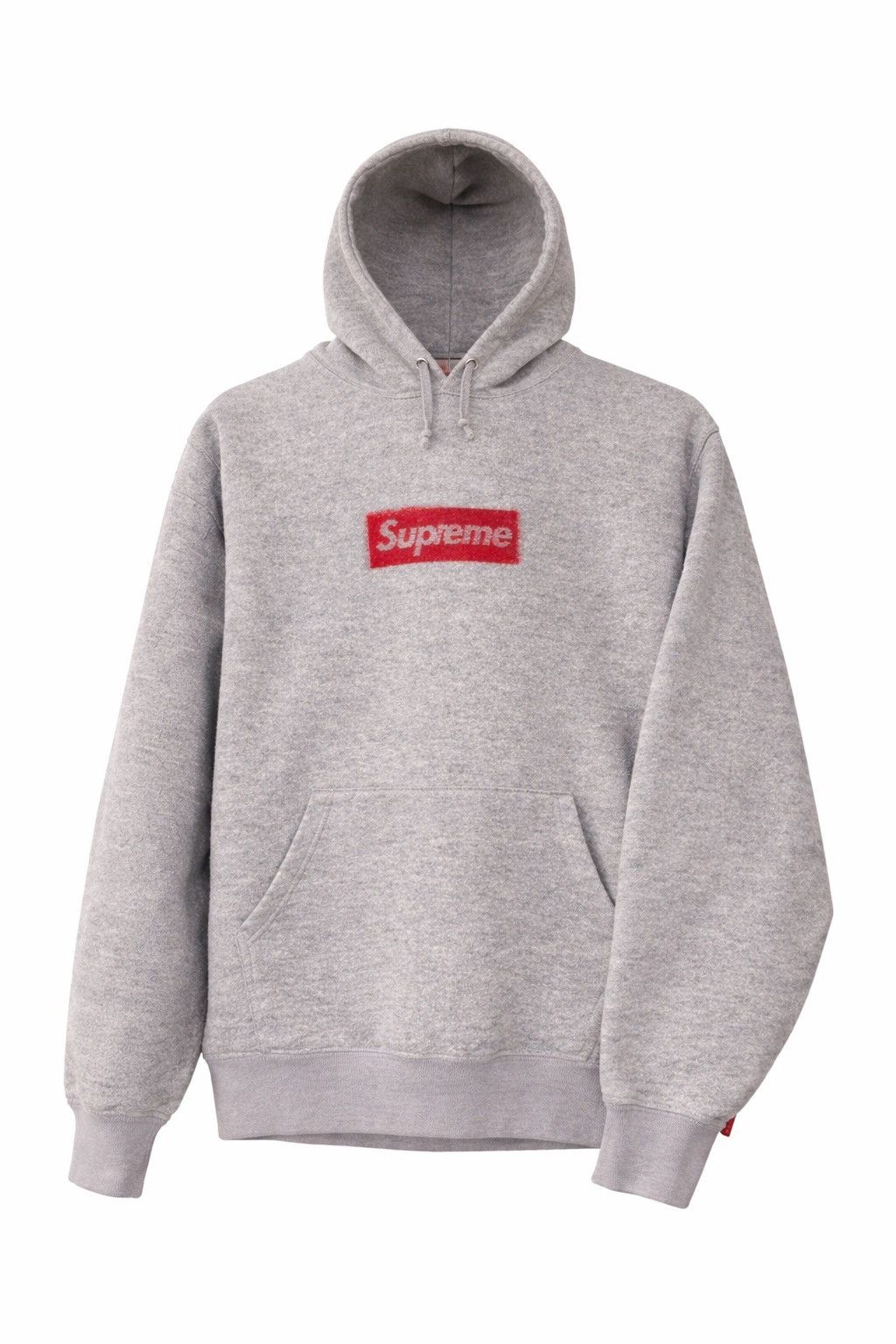Supreme Supreme Cross Box Logo Hoodie (ash grey) | Grailed