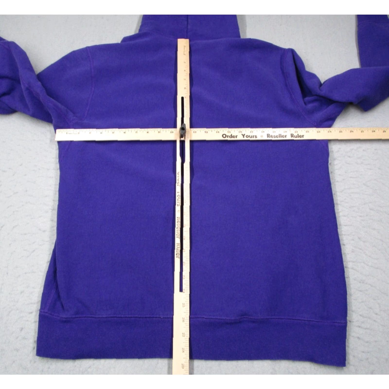 Undefeated VINTAGE UNDEFEATED Hoodie Mens Large Purple Full Zip Crest Logo Badge Heavyweight Size US L / EU 52-54 / 3 - 4 Thumbnail
