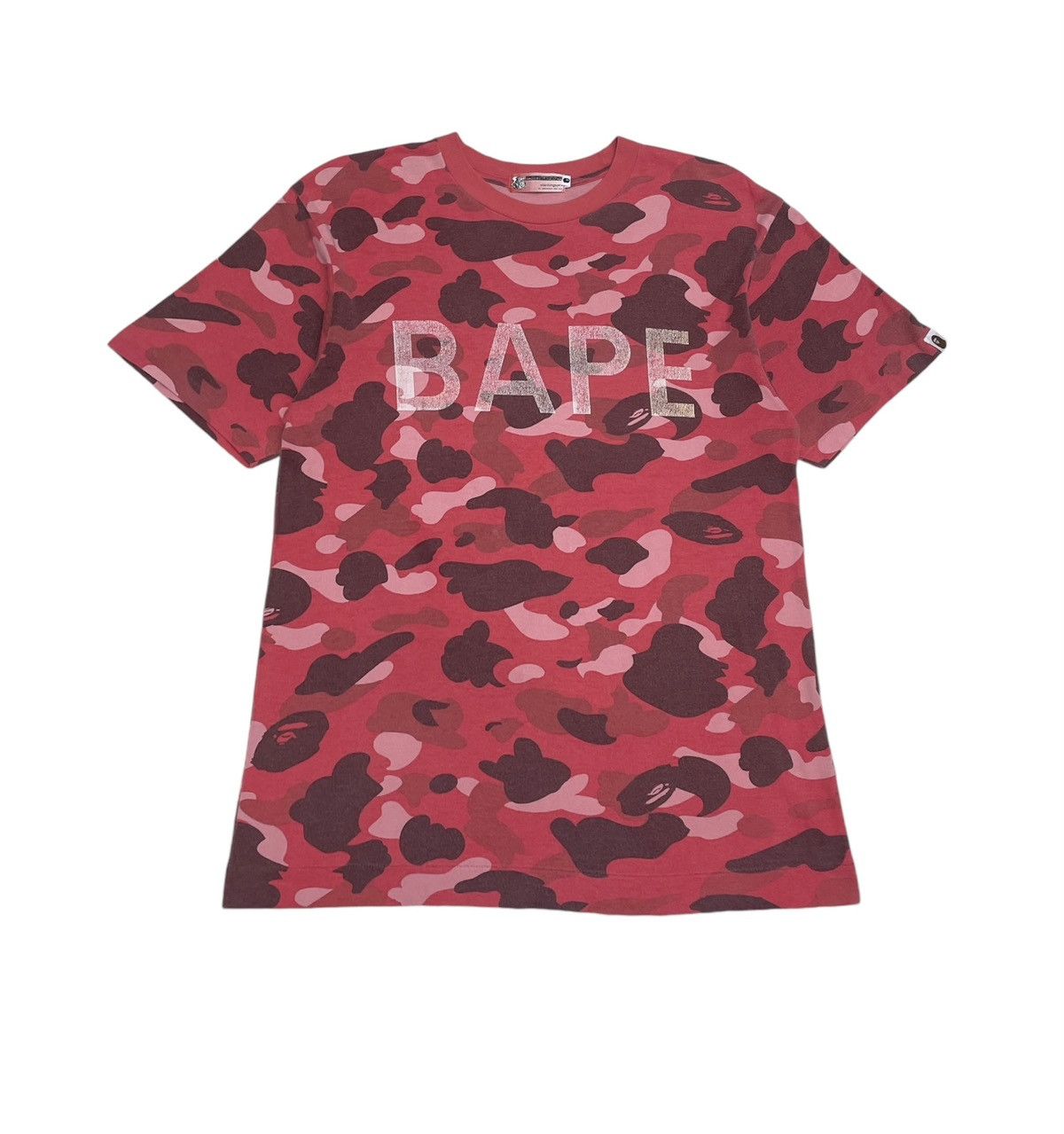 Bape Rare Design Vintage Bathing Ape Camouflage T-shirt 2000s Size US M / EU 48-50 / 2 - 1 Thumbnail