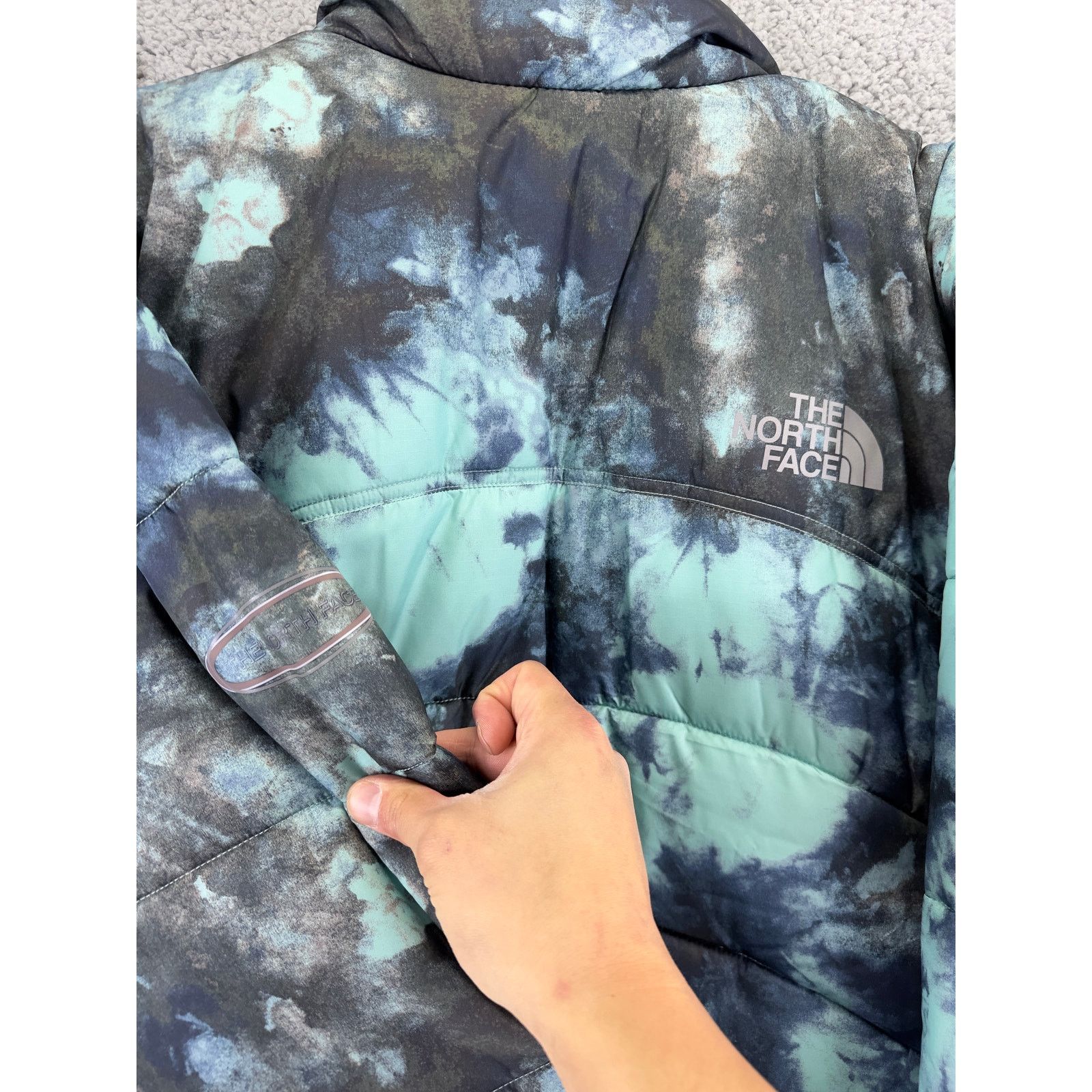 The North Face The North Face 2000 2k Puffer Jacket Mens XL Tie Dye Blue Size US XL / EU 56 / 4 - 9 Thumbnail