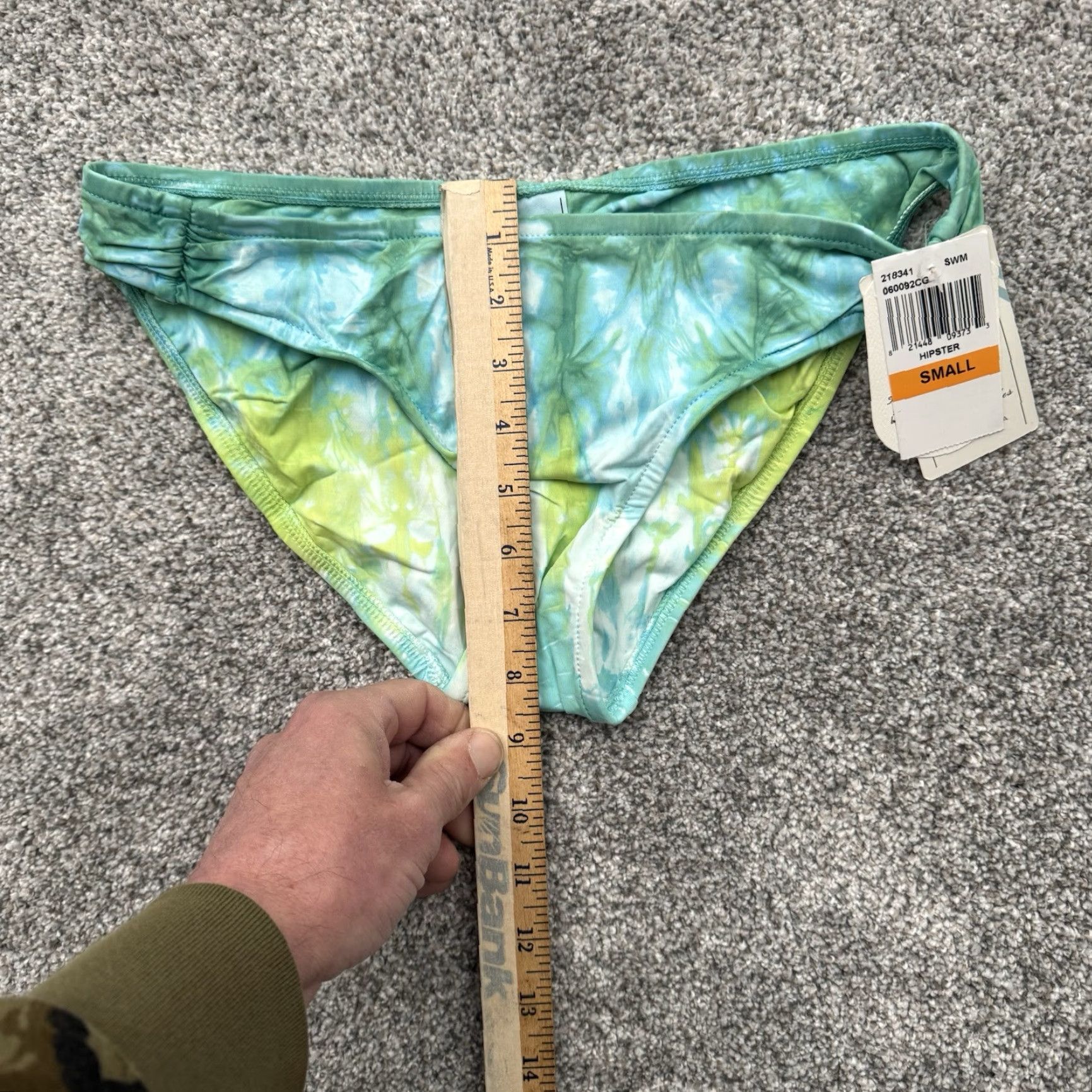 Lucky Brand Lucky Brand Bikini Bottom Womens Small Boho Tie Dye Beachwear Retro Swimwear Size 28" / US 6 / IT 42 - 5 Thumbnail