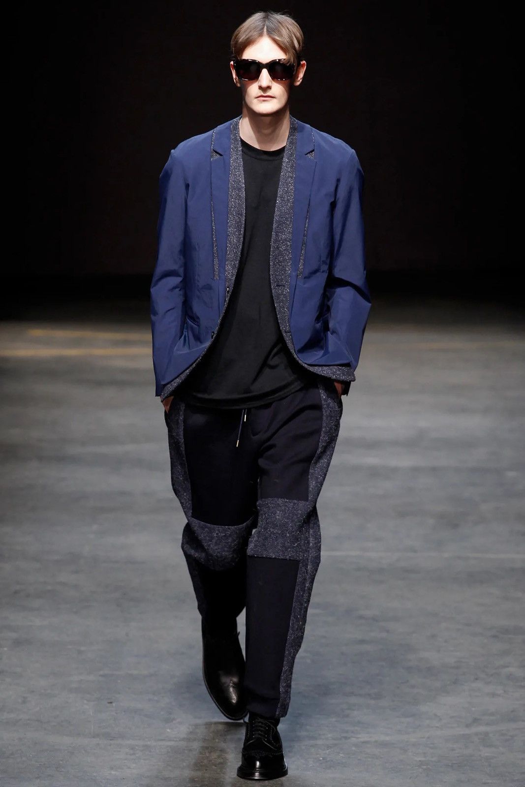 Casely-Hayford × Japanese Brand Casely Hayford Fall 2014 "Shades Of Blue" Blazer Coat Size 40R - 1 Thumbnail